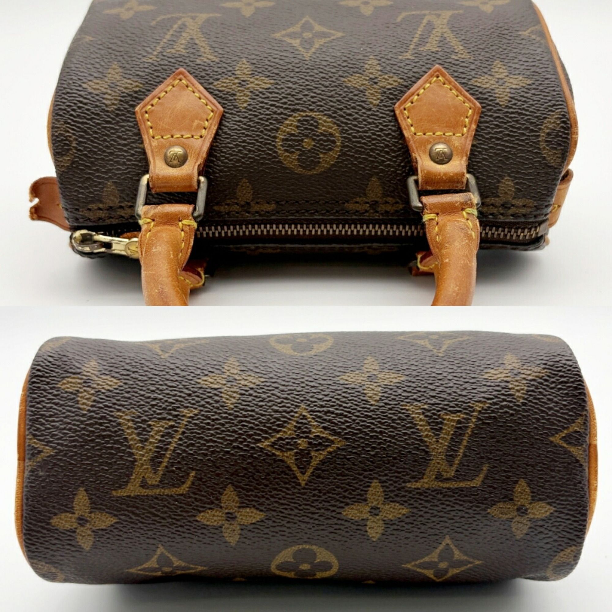 Leather Boston Bag (Pre-Owned) - Louis Vuitton - Modalova