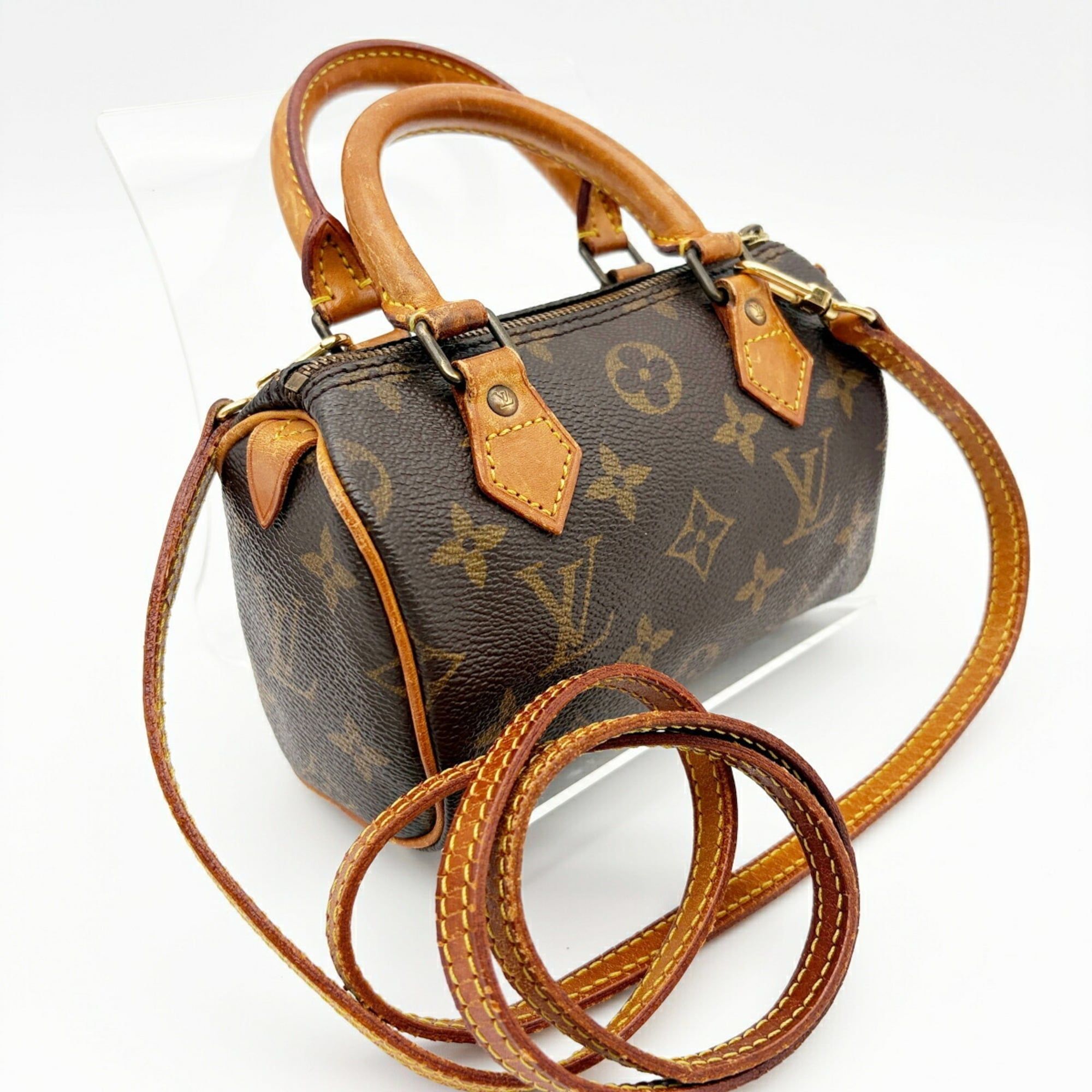 Leather Boston Bag (Pre-Owned) - Louis Vuitton - Modalova