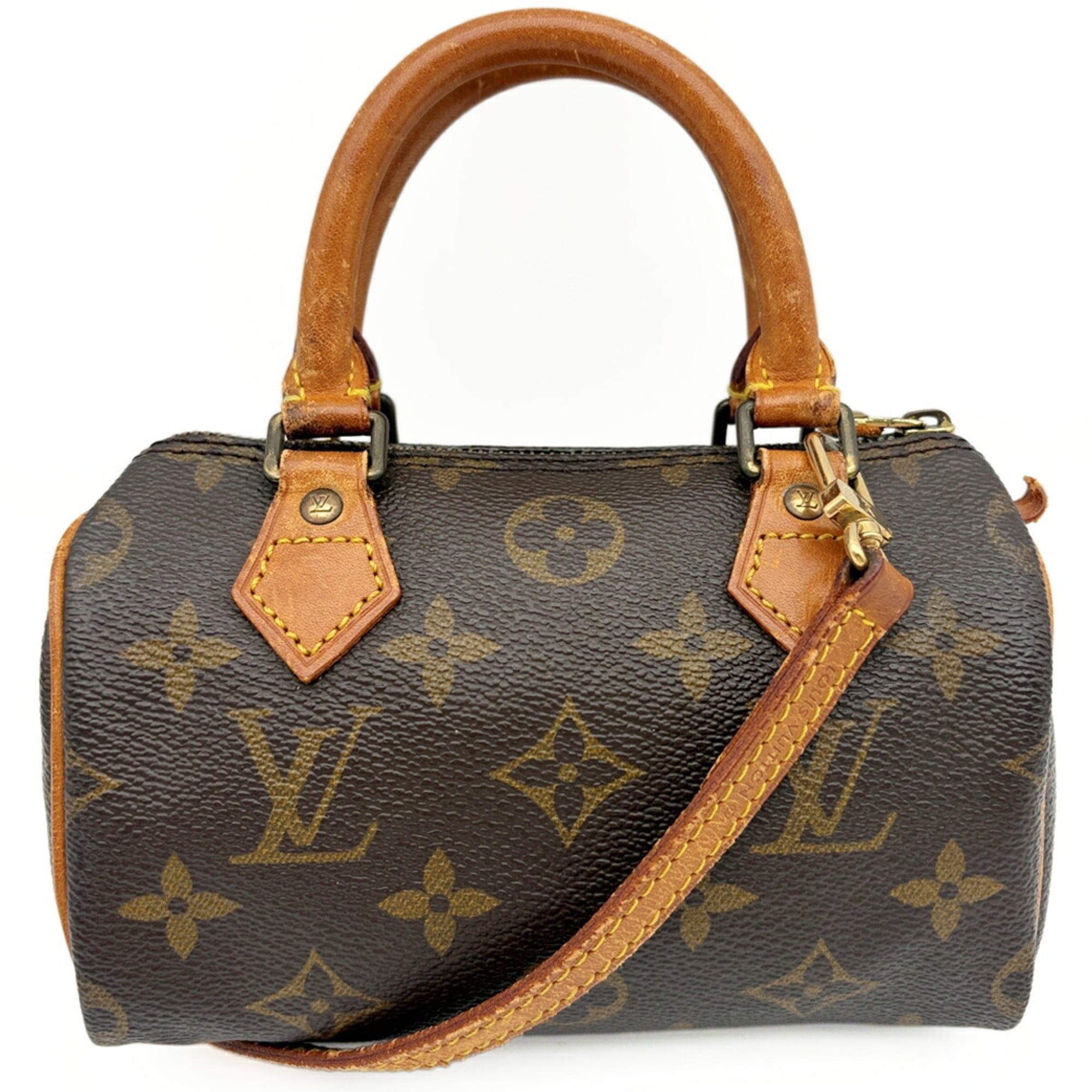 Leather Boston Bag (Pre-Owned) - Louis Vuitton - Modalova