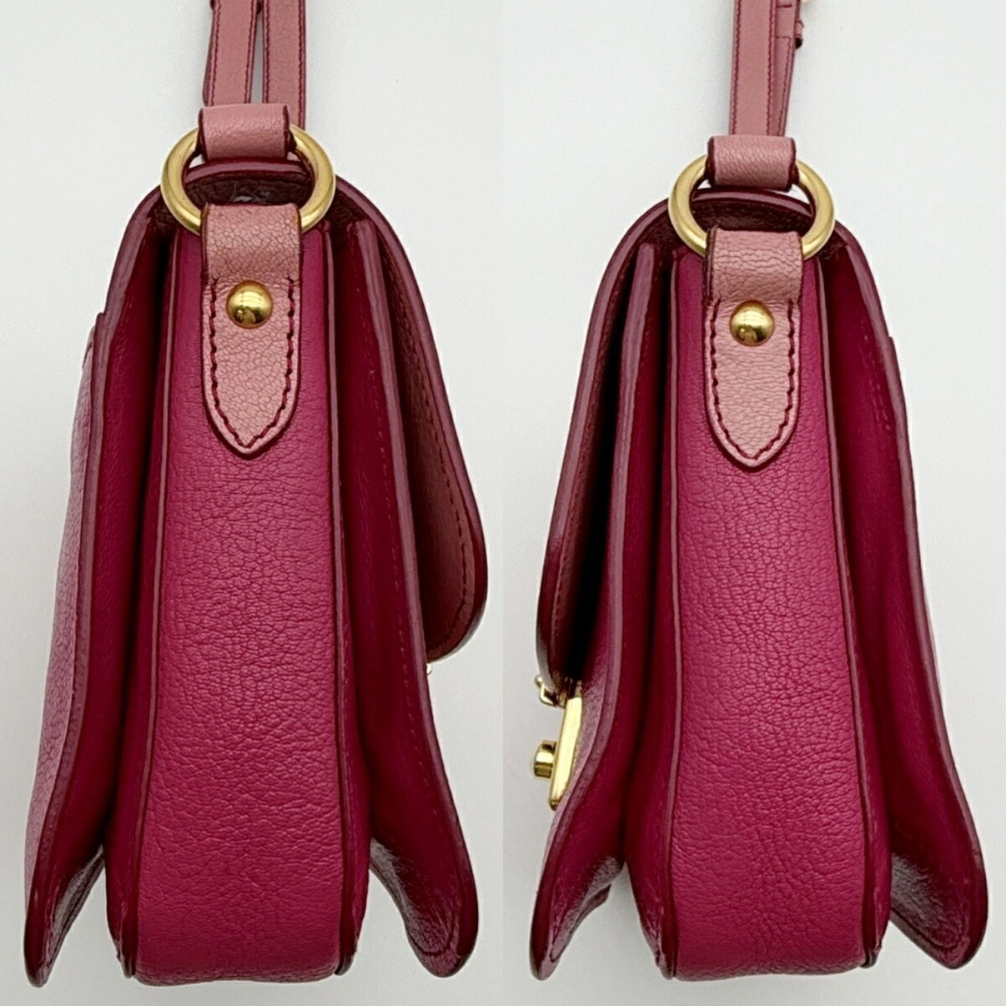 Leather Shoulder Bag (Pre-Owned) - Miu Miu - Modalova