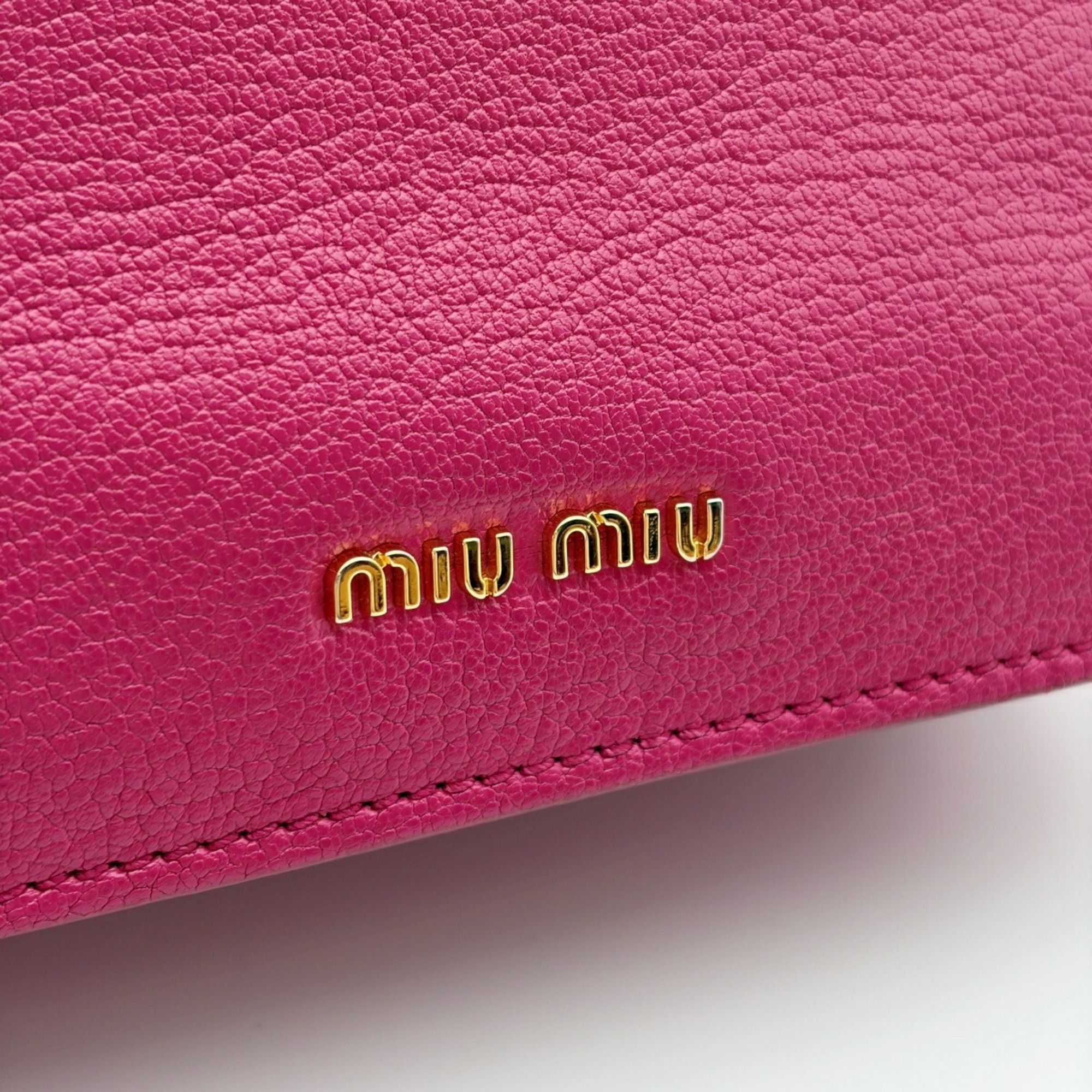 Leather Shoulder Bag (Pre-Owned) - Miu Miu - Modalova