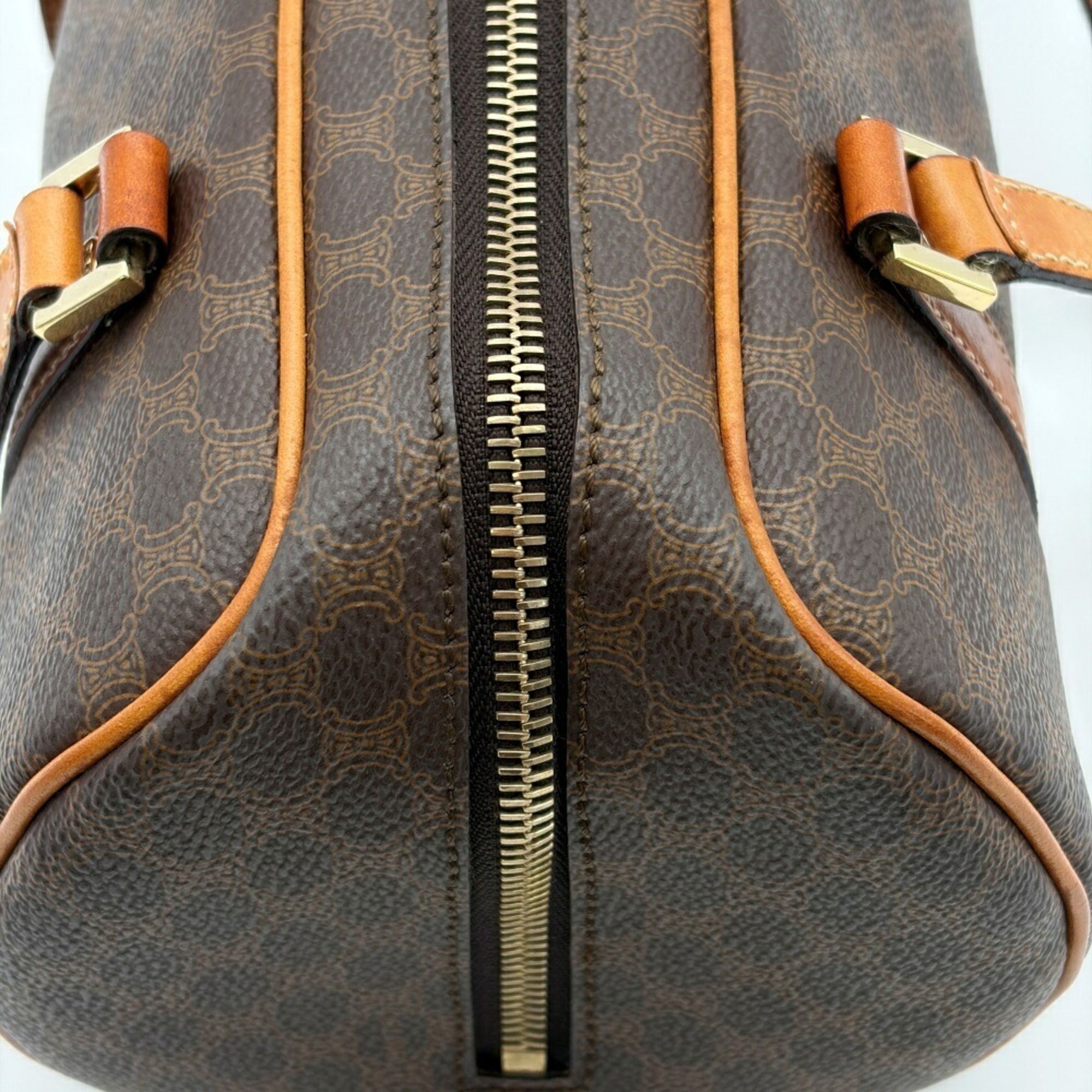 Macadam Pvc Leather Boston Bag (Pre-Owned) - Celine - Modalova