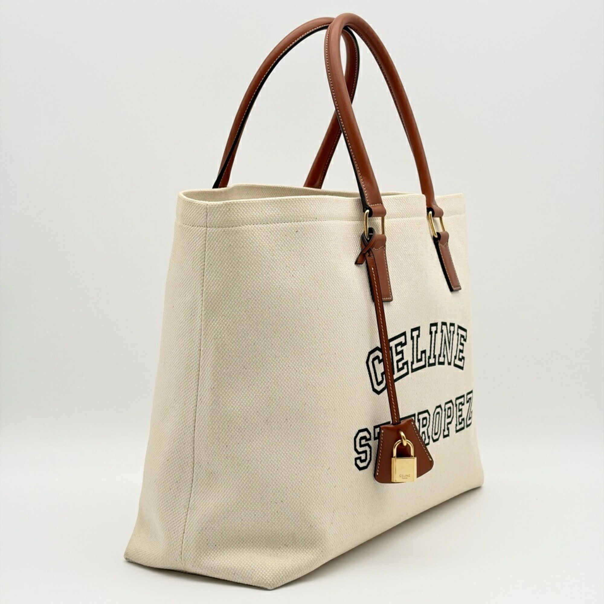 Canvas Leather Tote Bag (Pre-Owned) - Celine - Modalova