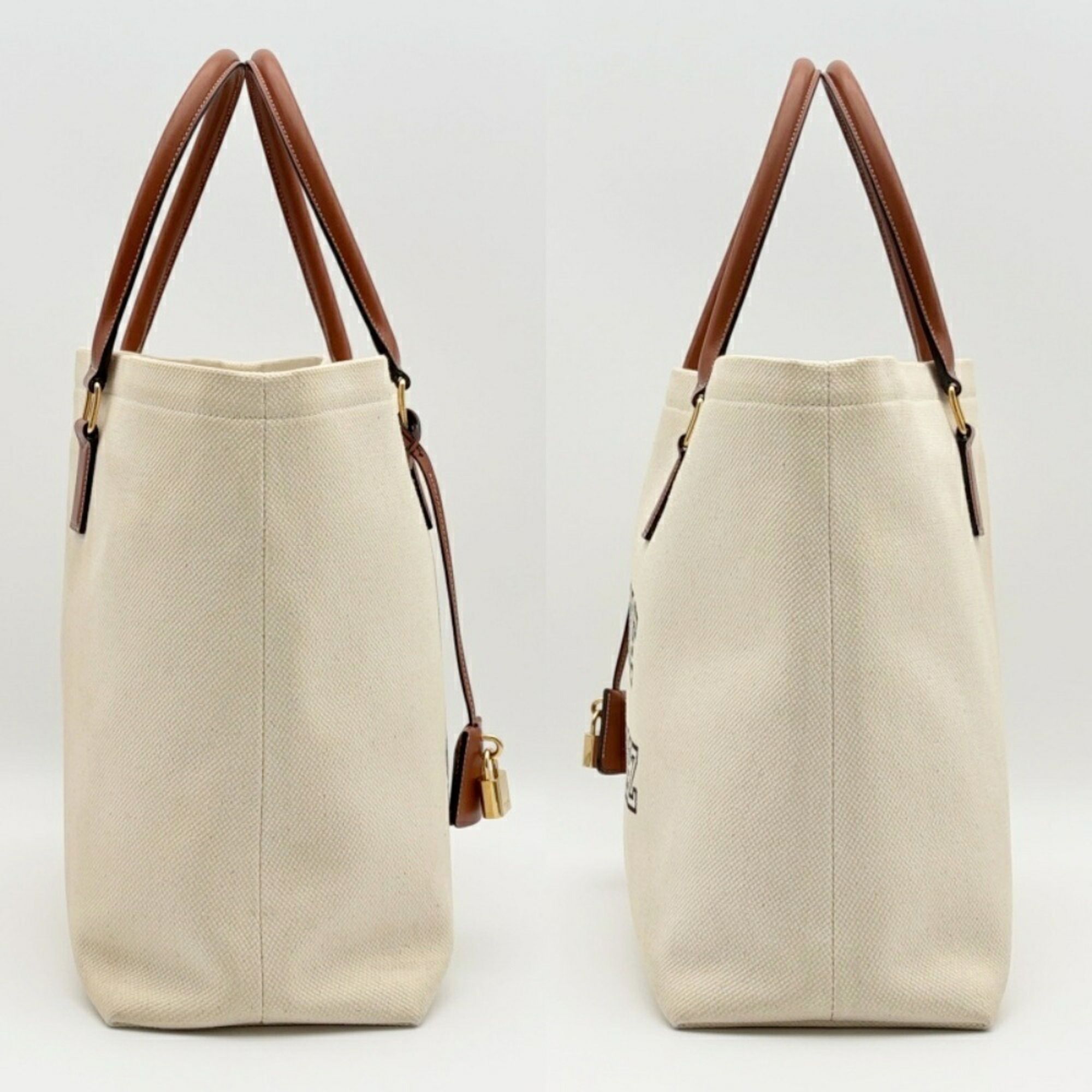 Canvas Leather Tote Bag (Pre-Owned) - Celine - Modalova
