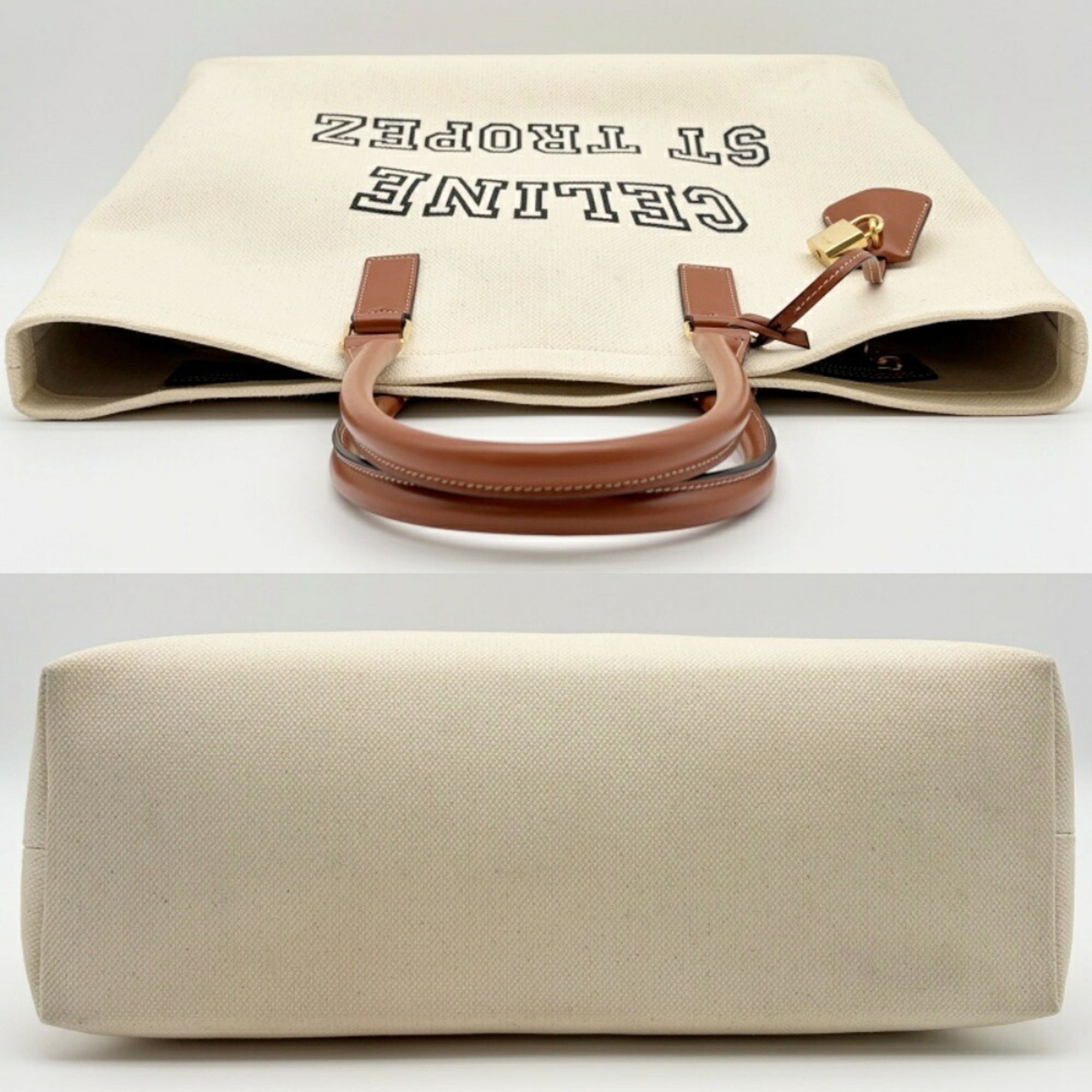Canvas Leather Tote Bag (Pre-Owned) - Celine - Modalova