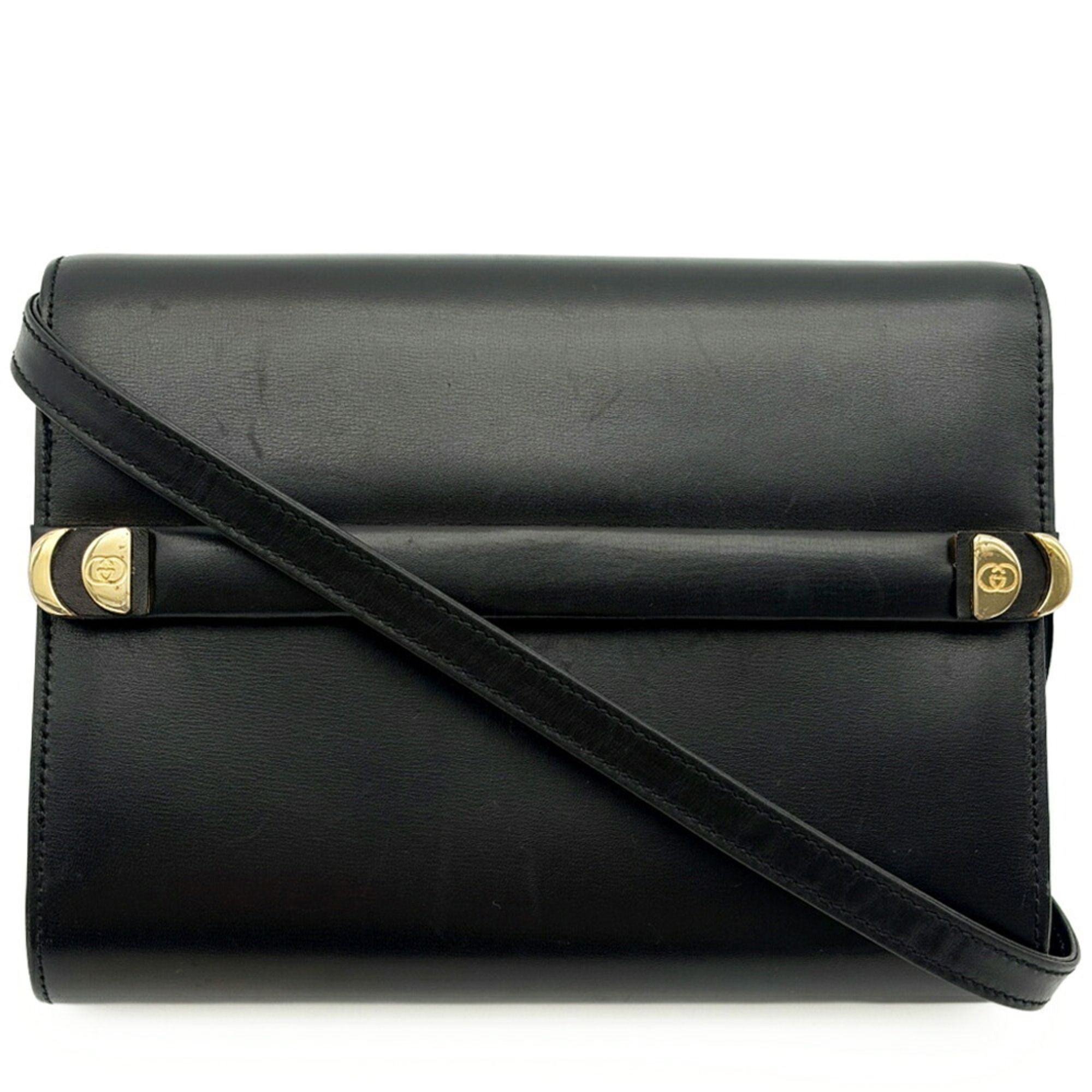Leather Shoulder Bag (Pre-Owned) - Gucci - Modalova