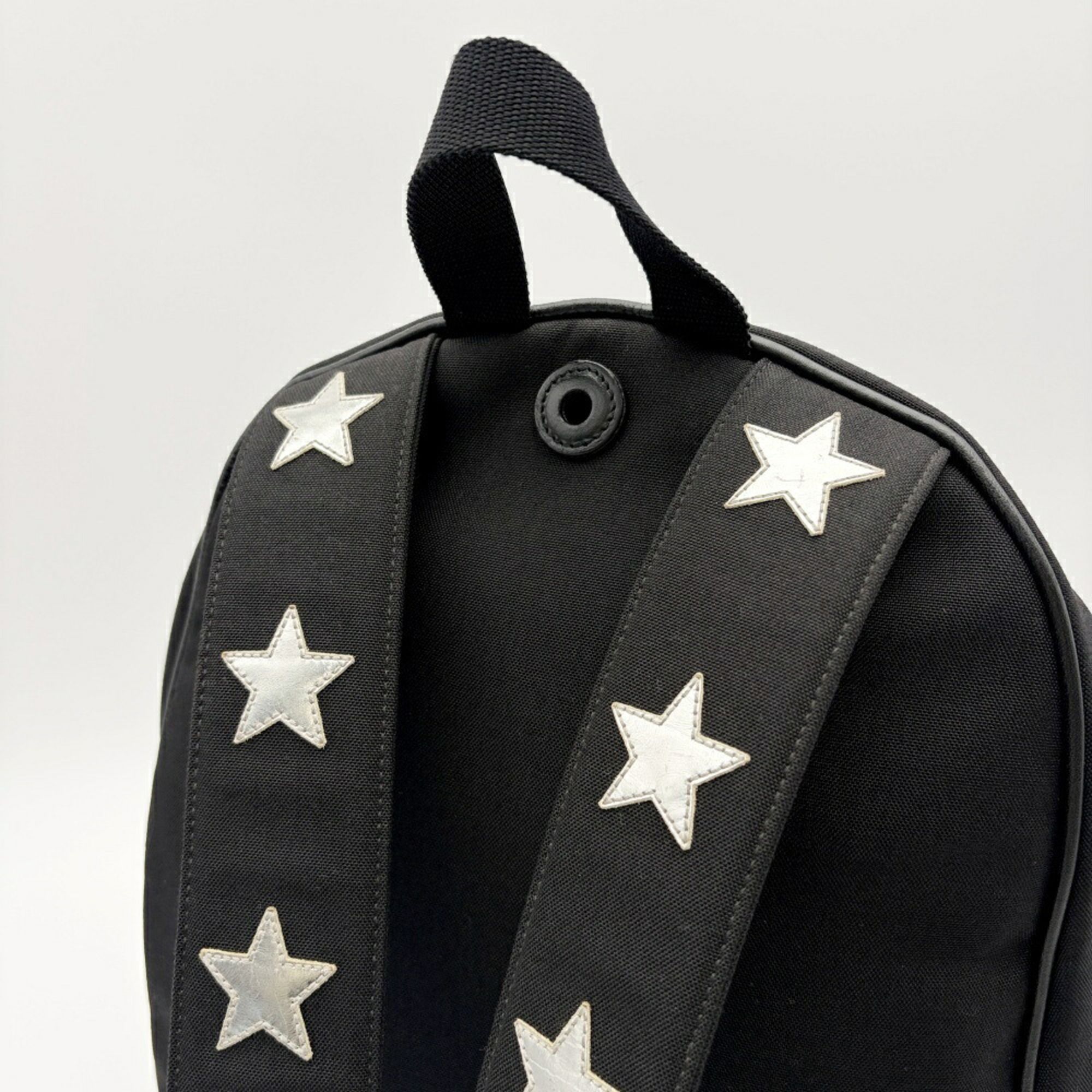 Canvas Leather Backpack (Pre-Owned) - Saint Laurent - Modalova