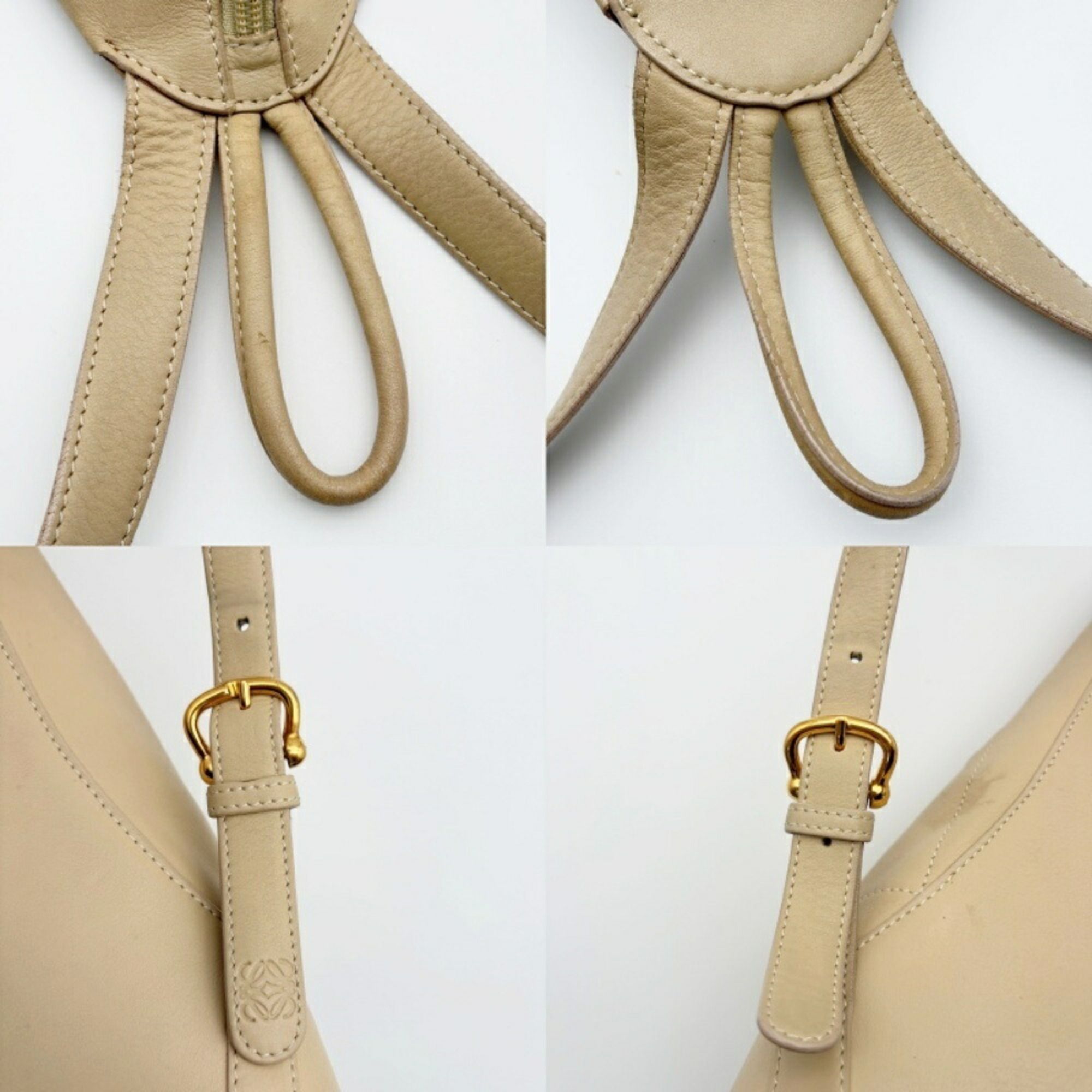 Leather Backpack (Pre-Owned) - Loewe - Modalova