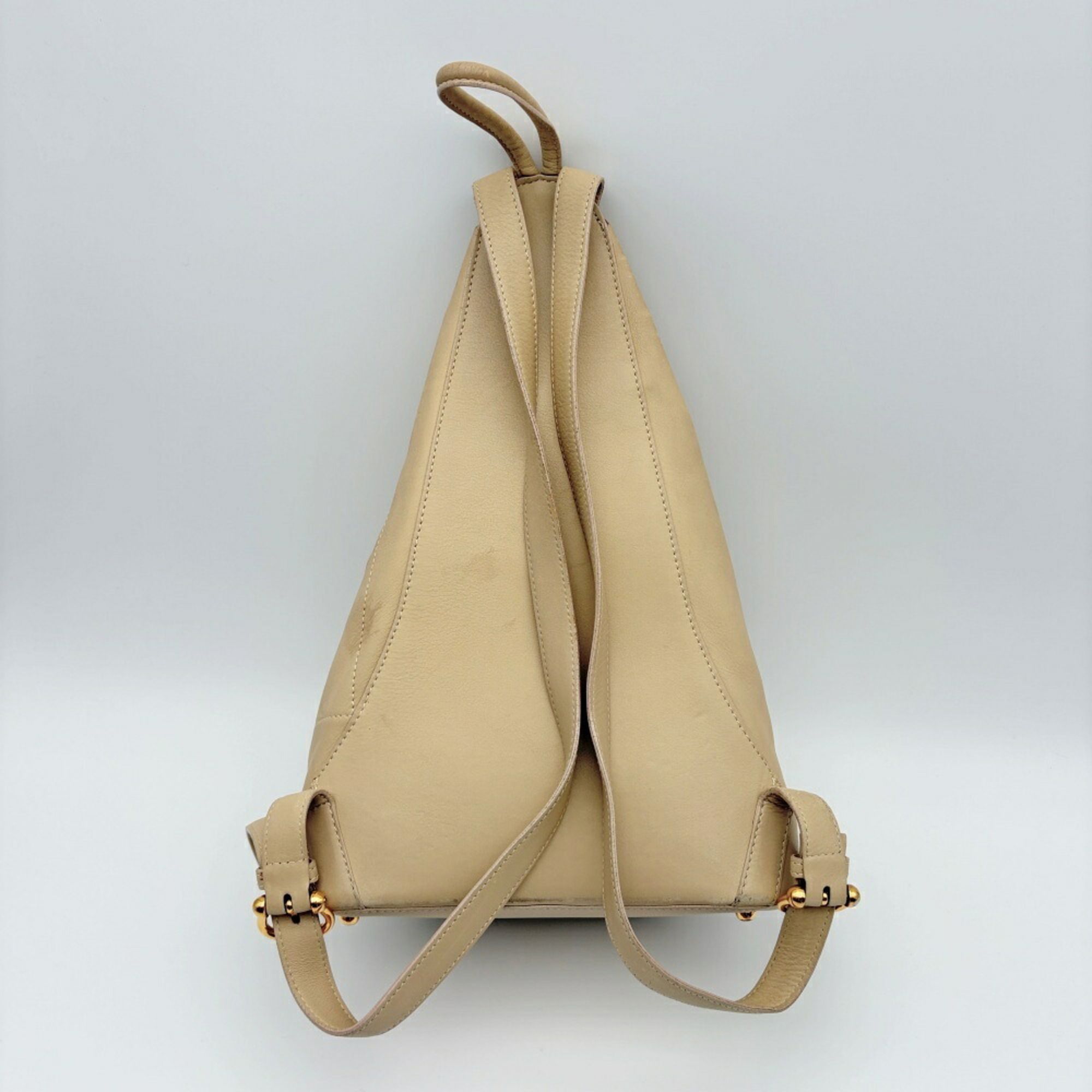 Leather Backpack (Pre-Owned) - Loewe - Modalova
