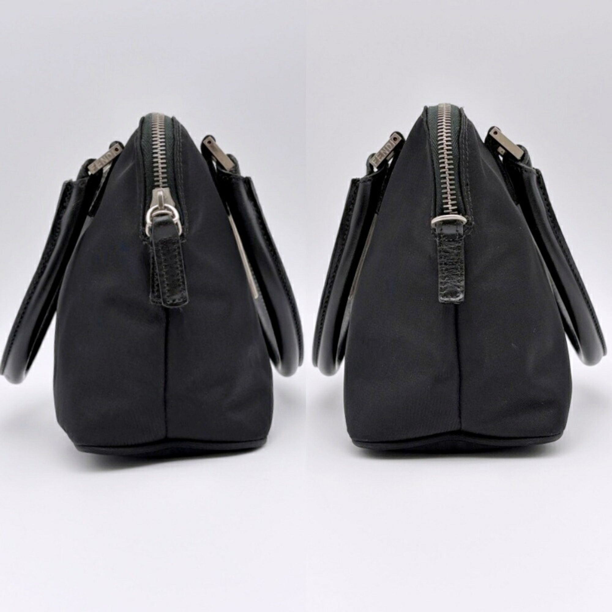 Nylon Leather Tote Bag (Pre-Owned) - Fendi - Modalova