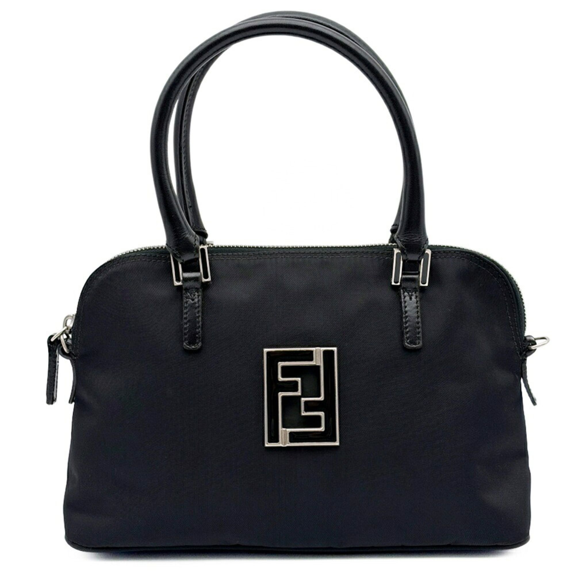 Nylon Leather Tote Bag (Pre-Owned) - Fendi - Modalova