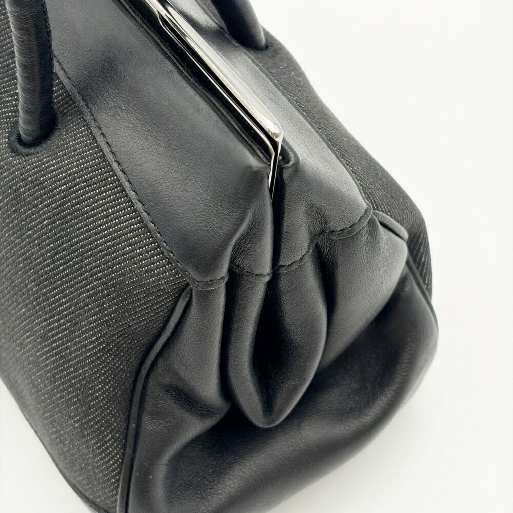 Denim Leather Handbag (Pre-Owned) - Gucci - Modalova