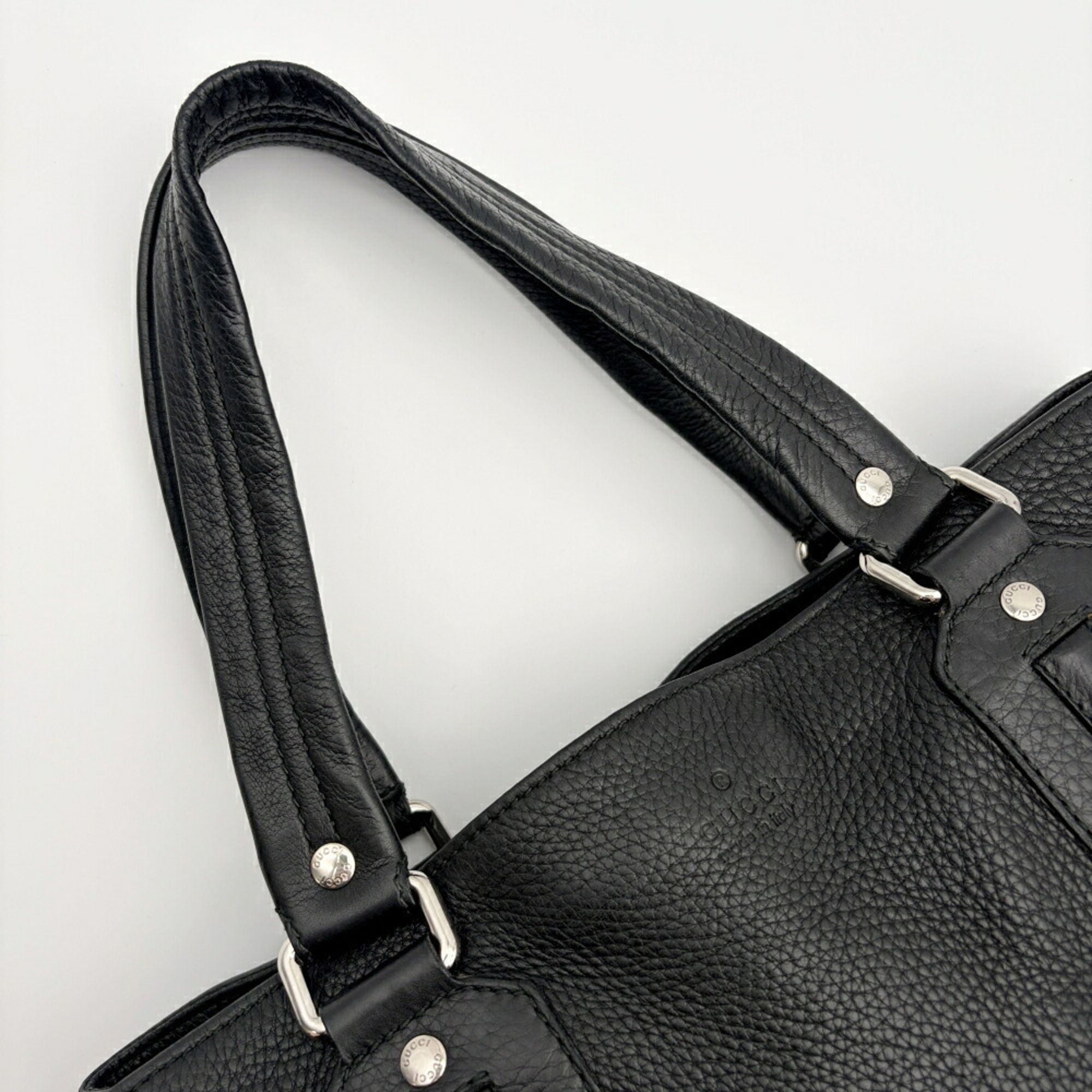 Leather Tote Bag (Pre-Owned) - Gucci - Modalova
