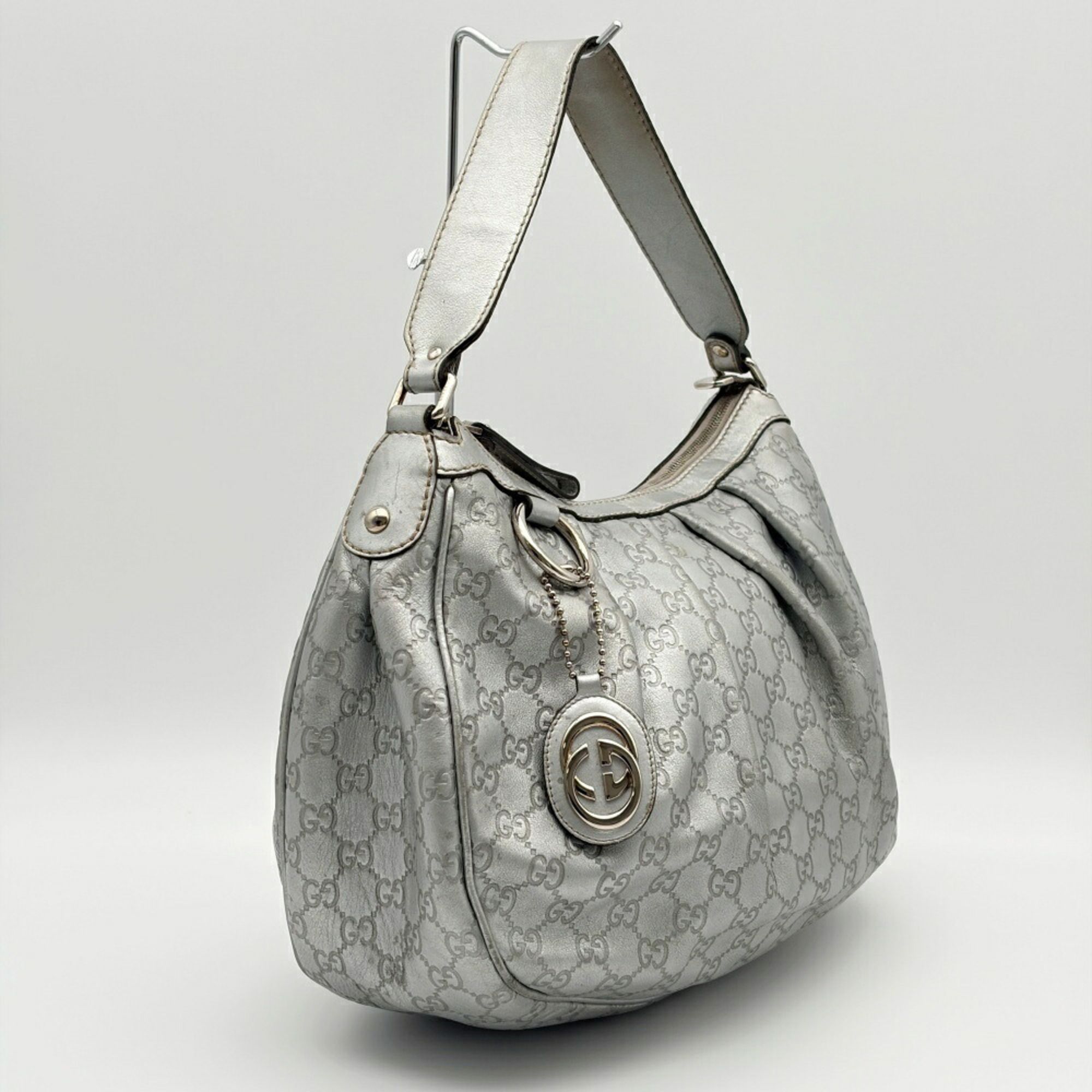 Leather Shoulder Bag (Pre-Owned) - Gucci - Modalova