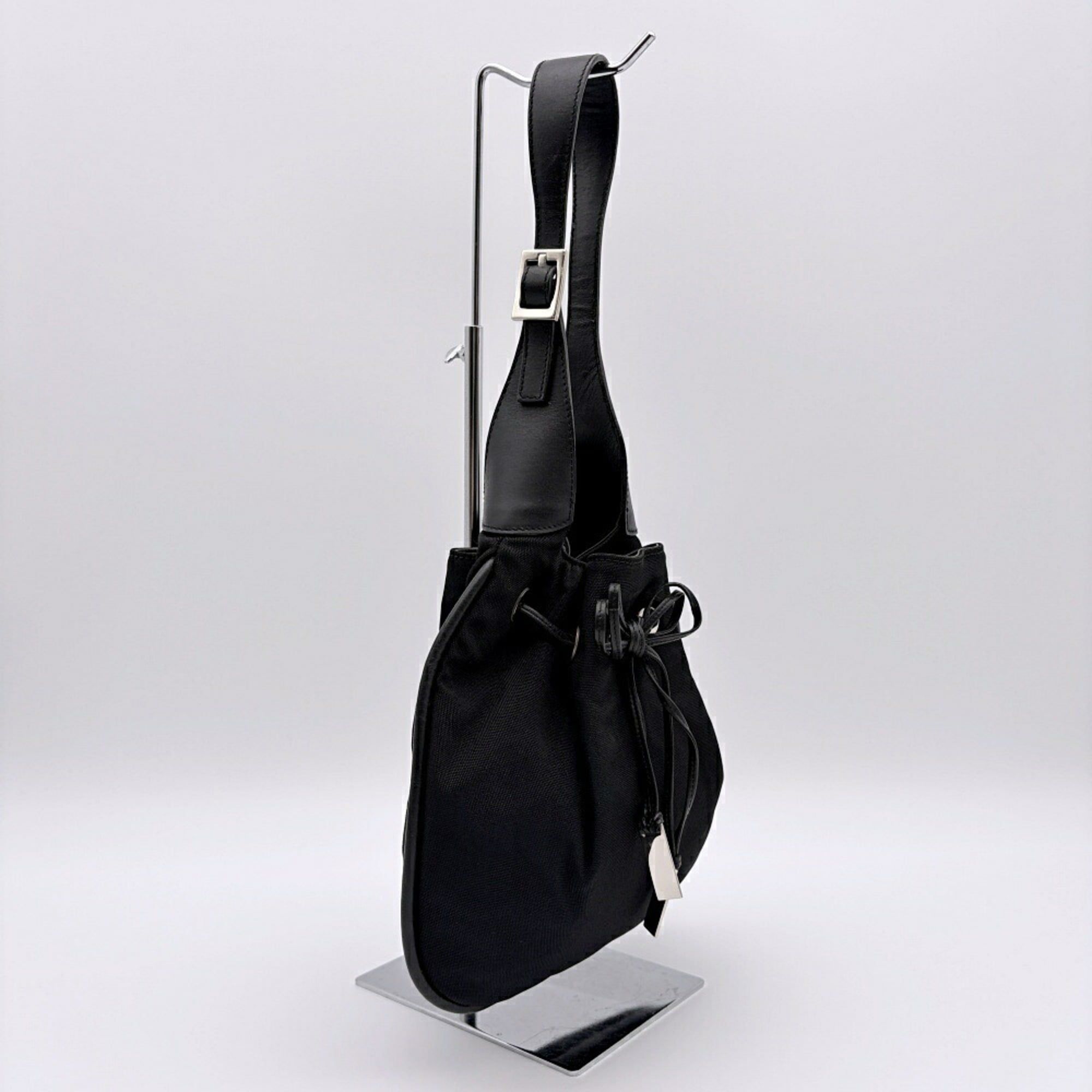 Nylon Leather Shoulder Bag (Pre-Owned) - Gucci - Modalova