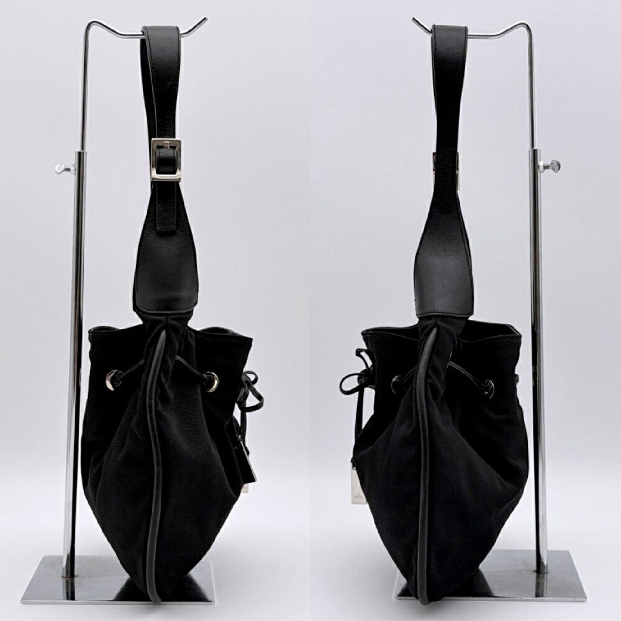 Nylon Leather Shoulder Bag (Pre-Owned) - Gucci - Modalova