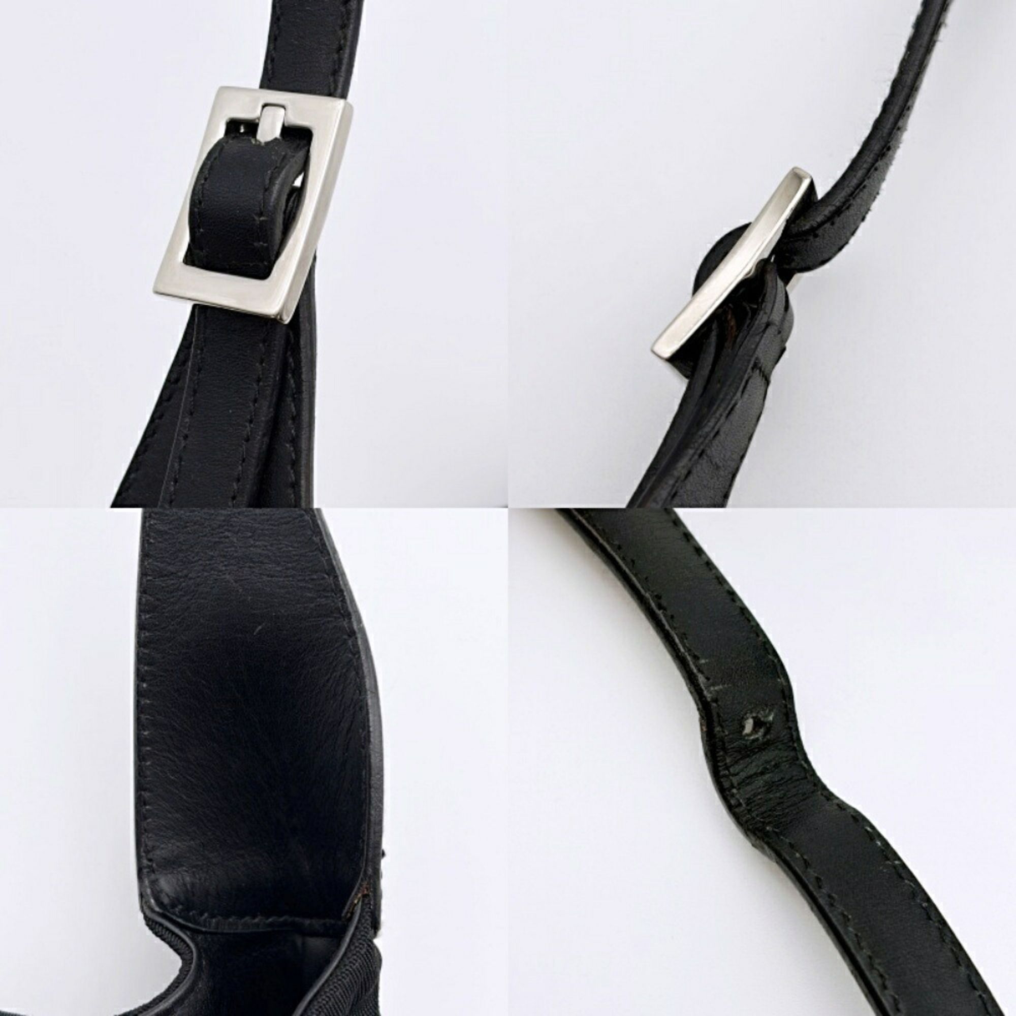 Nylon Leather Shoulder Bag (Pre-Owned) - Gucci - Modalova