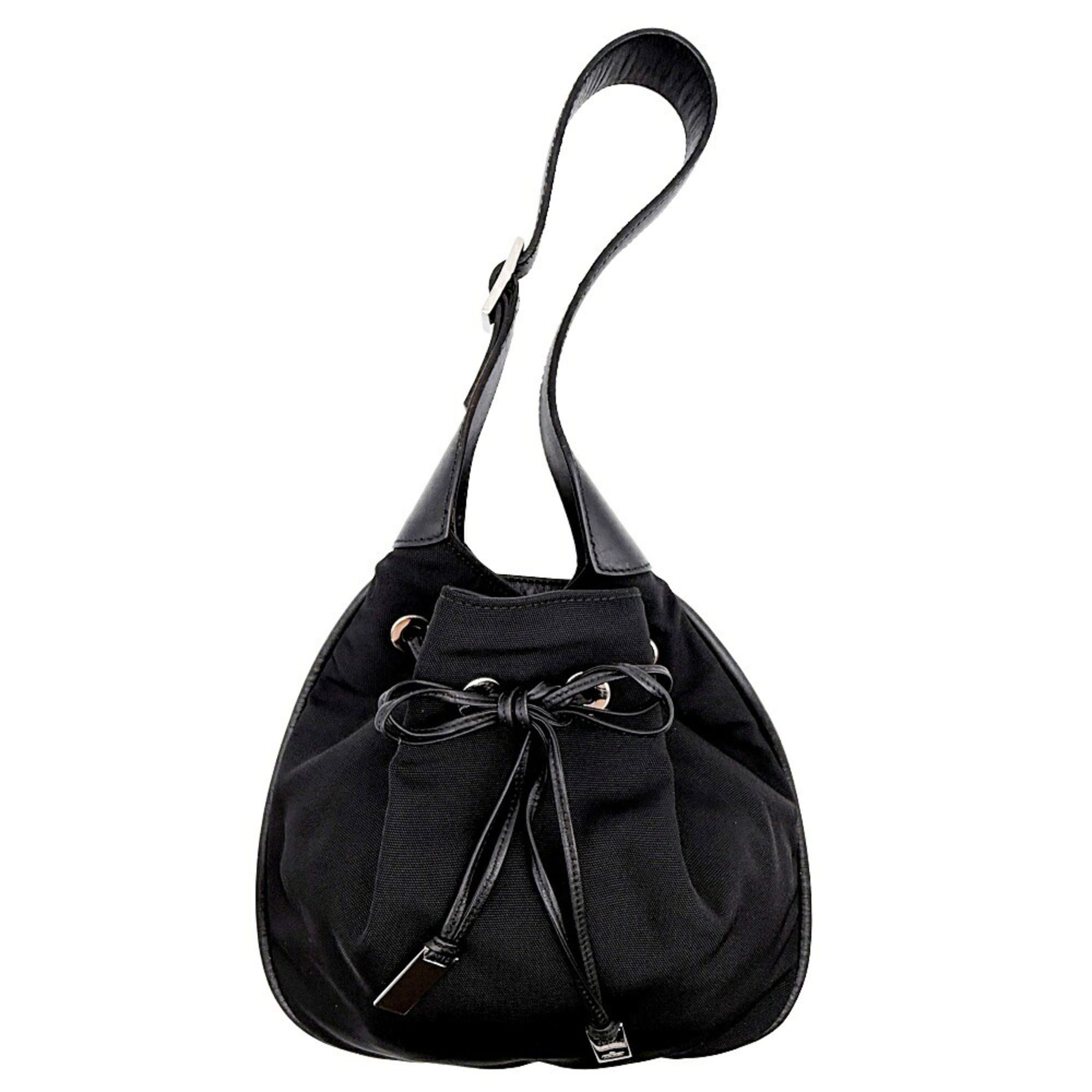 Nylon Leather Shoulder Bag (Pre-Owned) - Gucci - Modalova