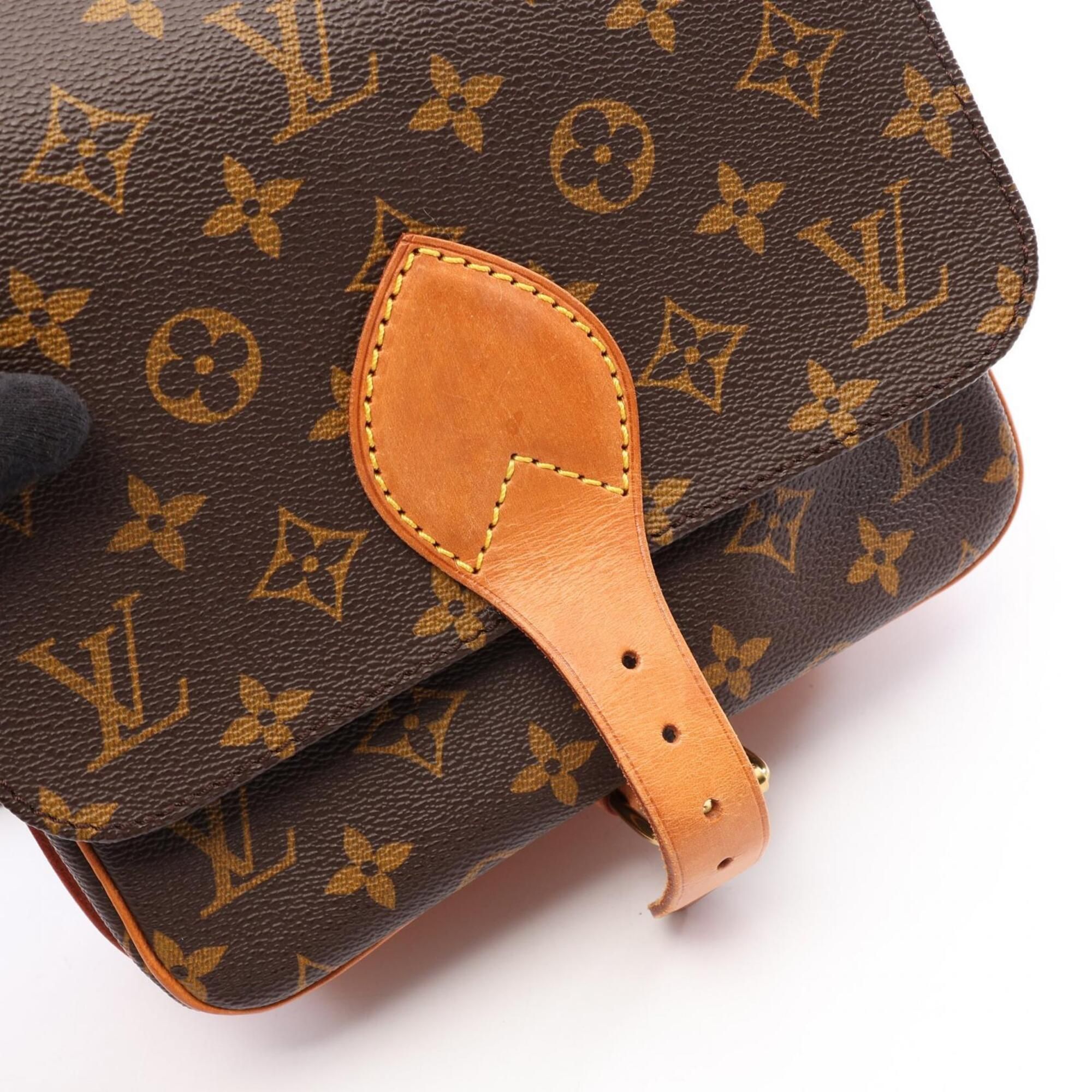 Coated Canvas Leather Handbag Shoulder Bag (Pre-Owned) - Louis Vuitton - Modalova