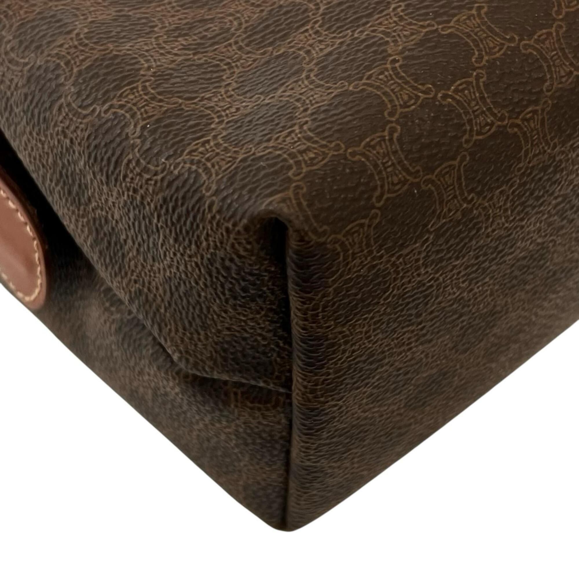 Coated Canvas Leather Pouch (Pre-Owned) - Celine - Modalova