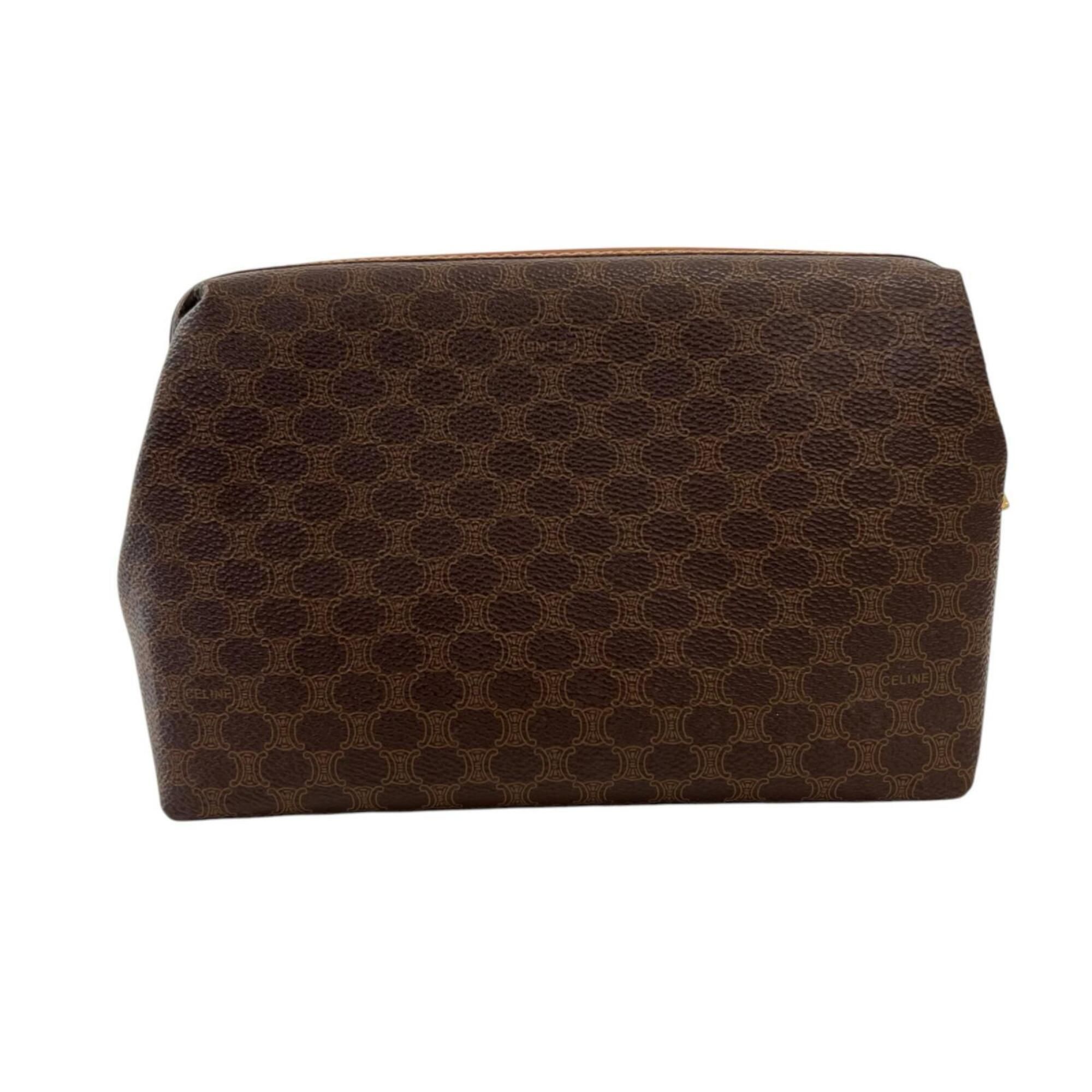 Coated Canvas Leather Pouch (Pre-Owned) - Celine - Modalova