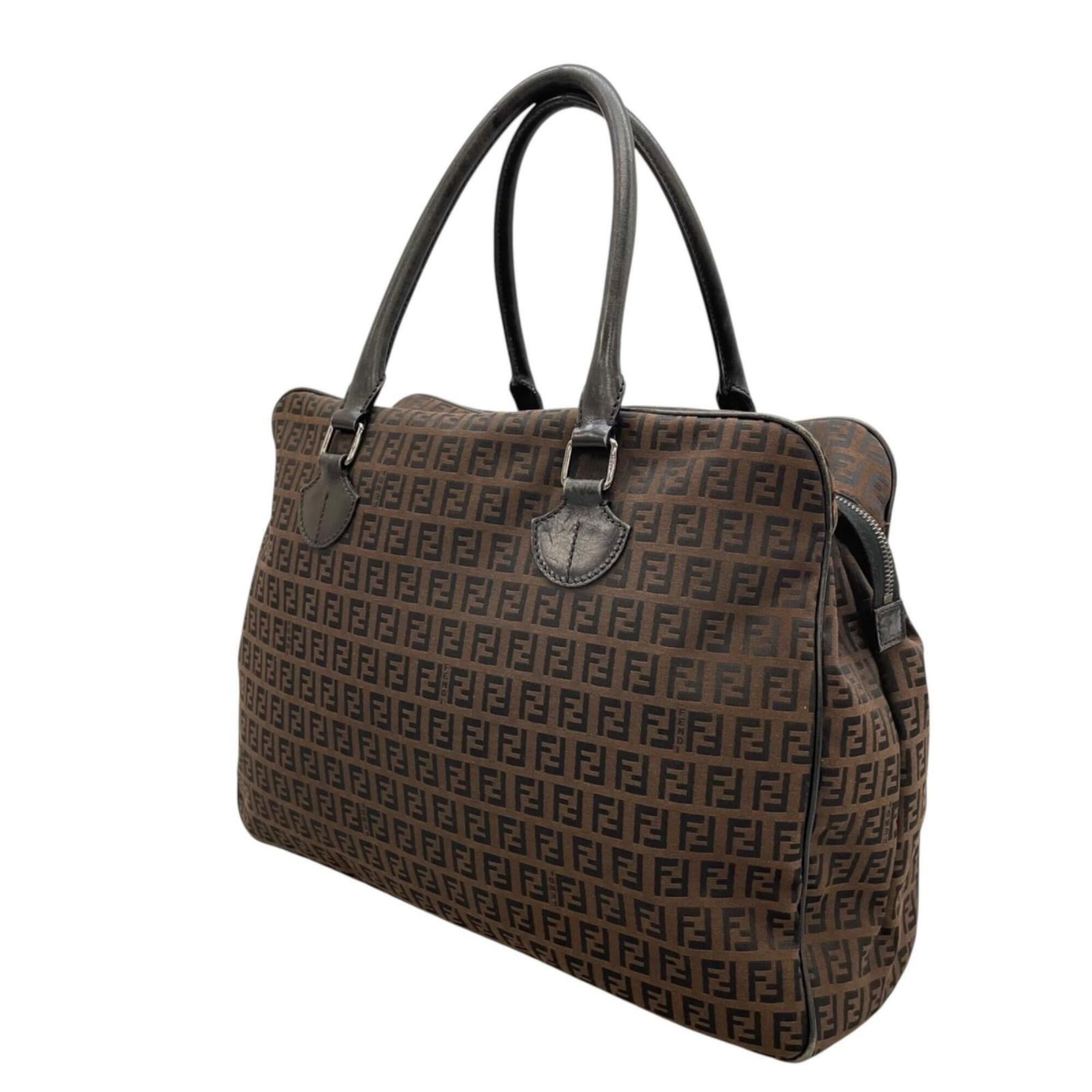 Canvas Leather Handbag (Pre-Owned) - Fendi - Modalova
