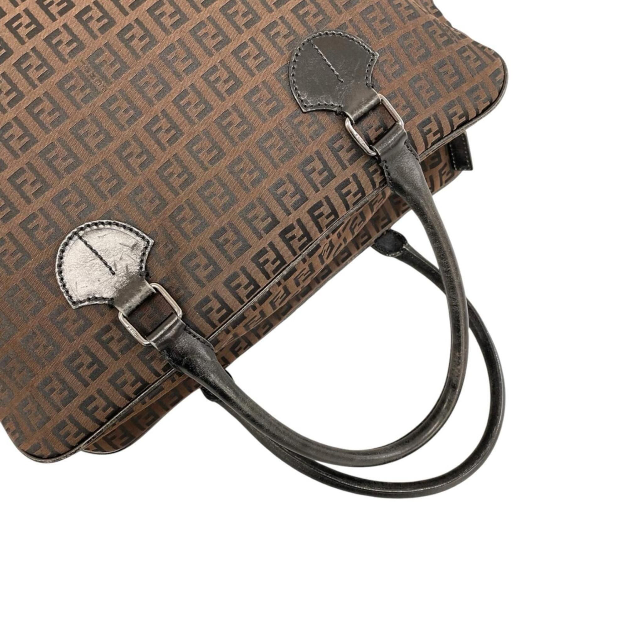 Canvas Leather Handbag (Pre-Owned) - Fendi - Modalova