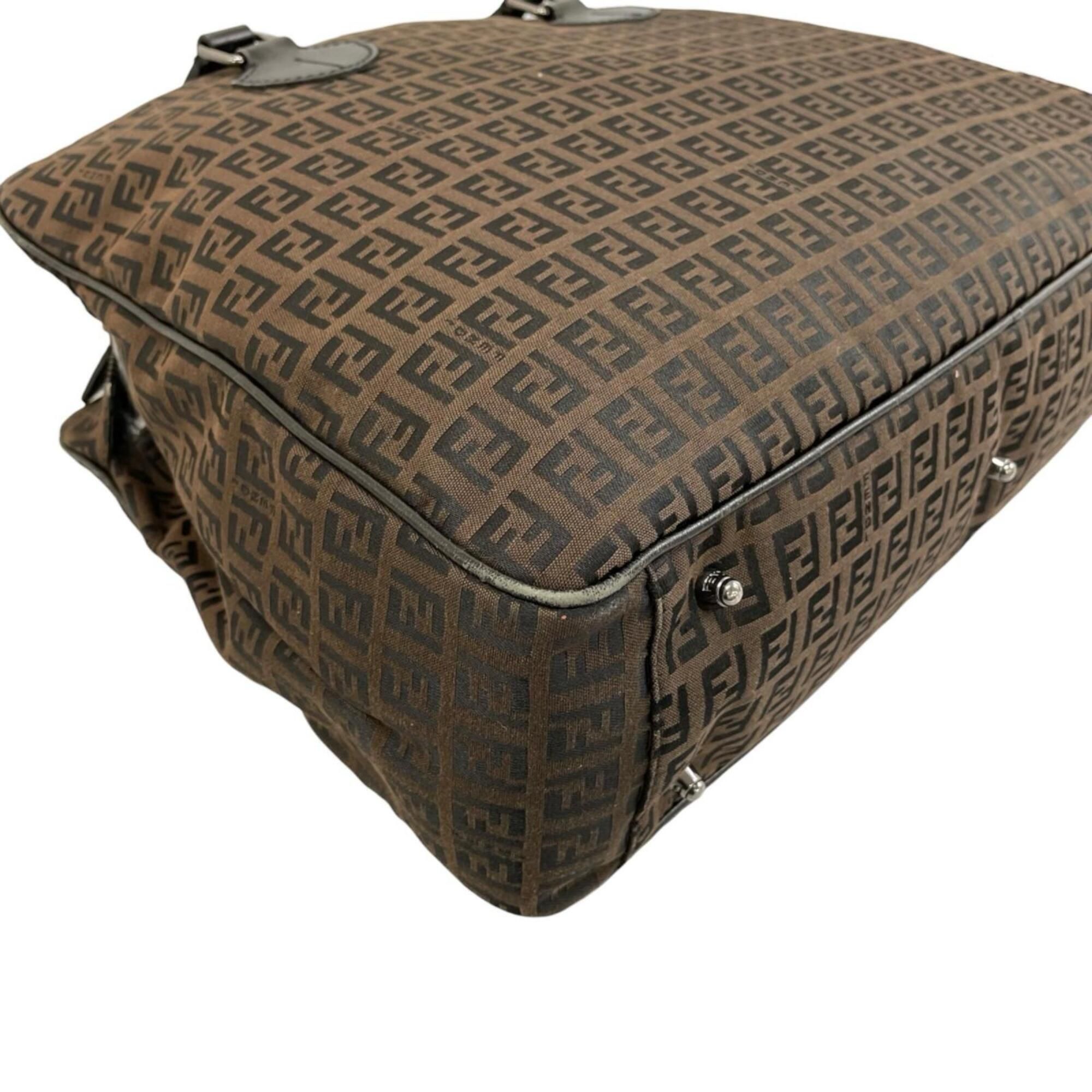 Canvas Leather Handbag (Pre-Owned) - Fendi - Modalova