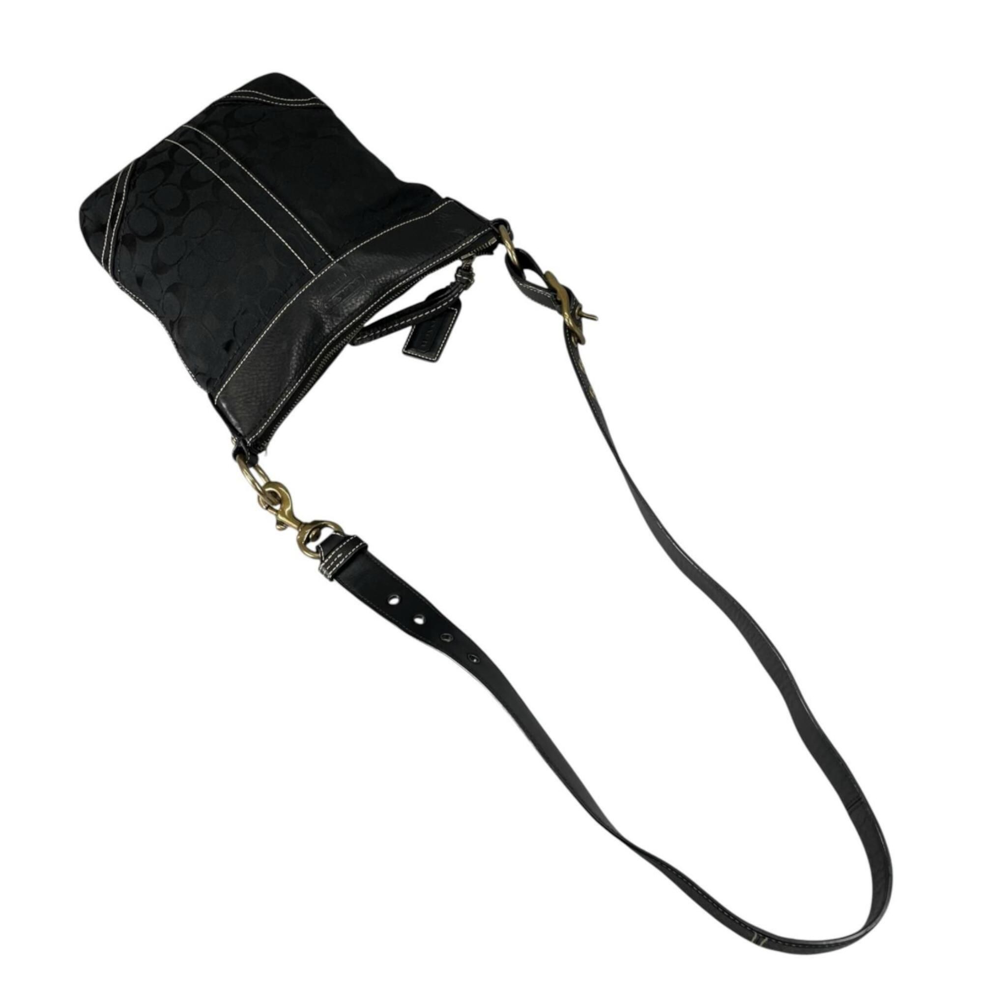 Canvas Leather Shoulder Bag (Pre-Owned) - Coach - Modalova