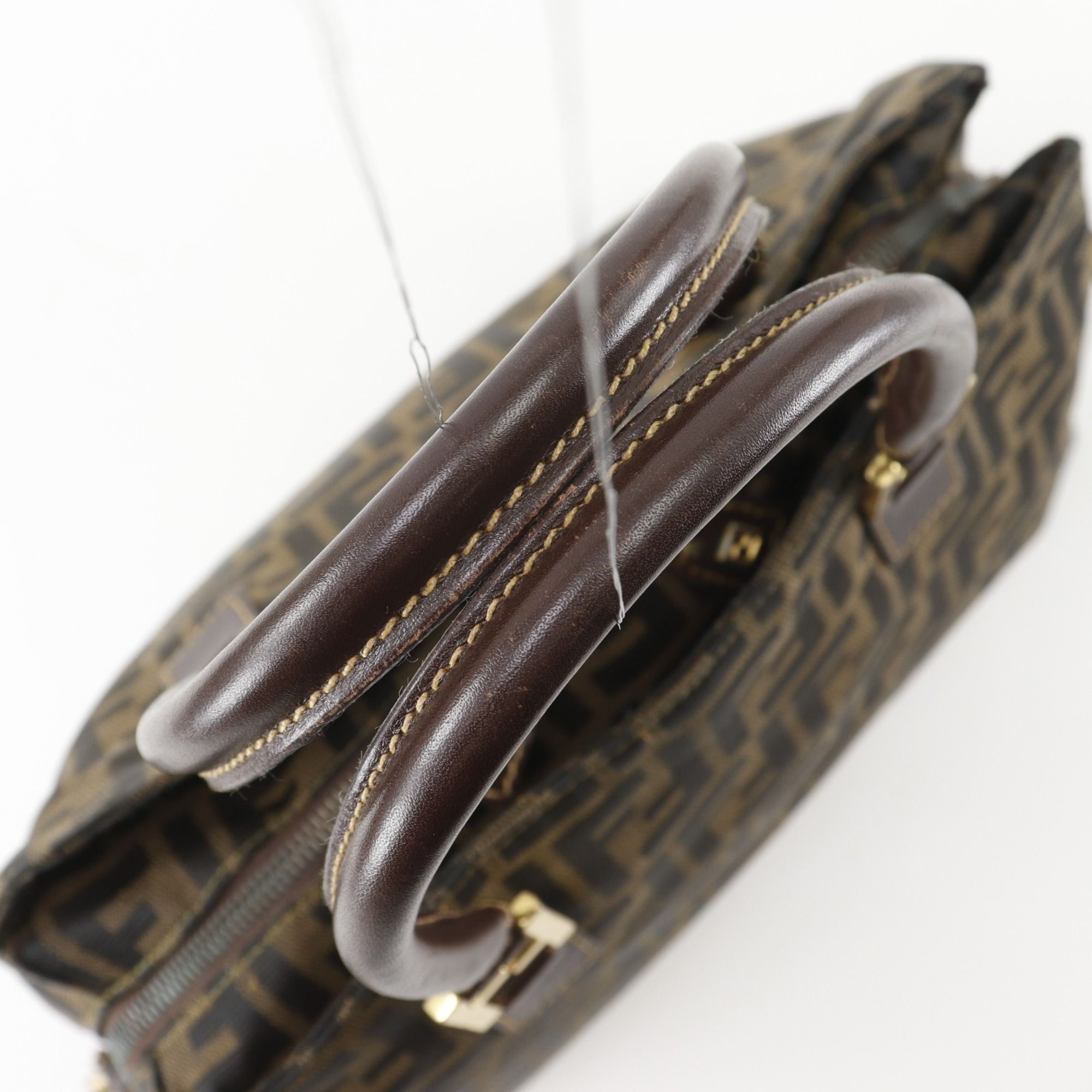 Canvas Leather Handbag (Pre-Owned) - Fendi - Modalova