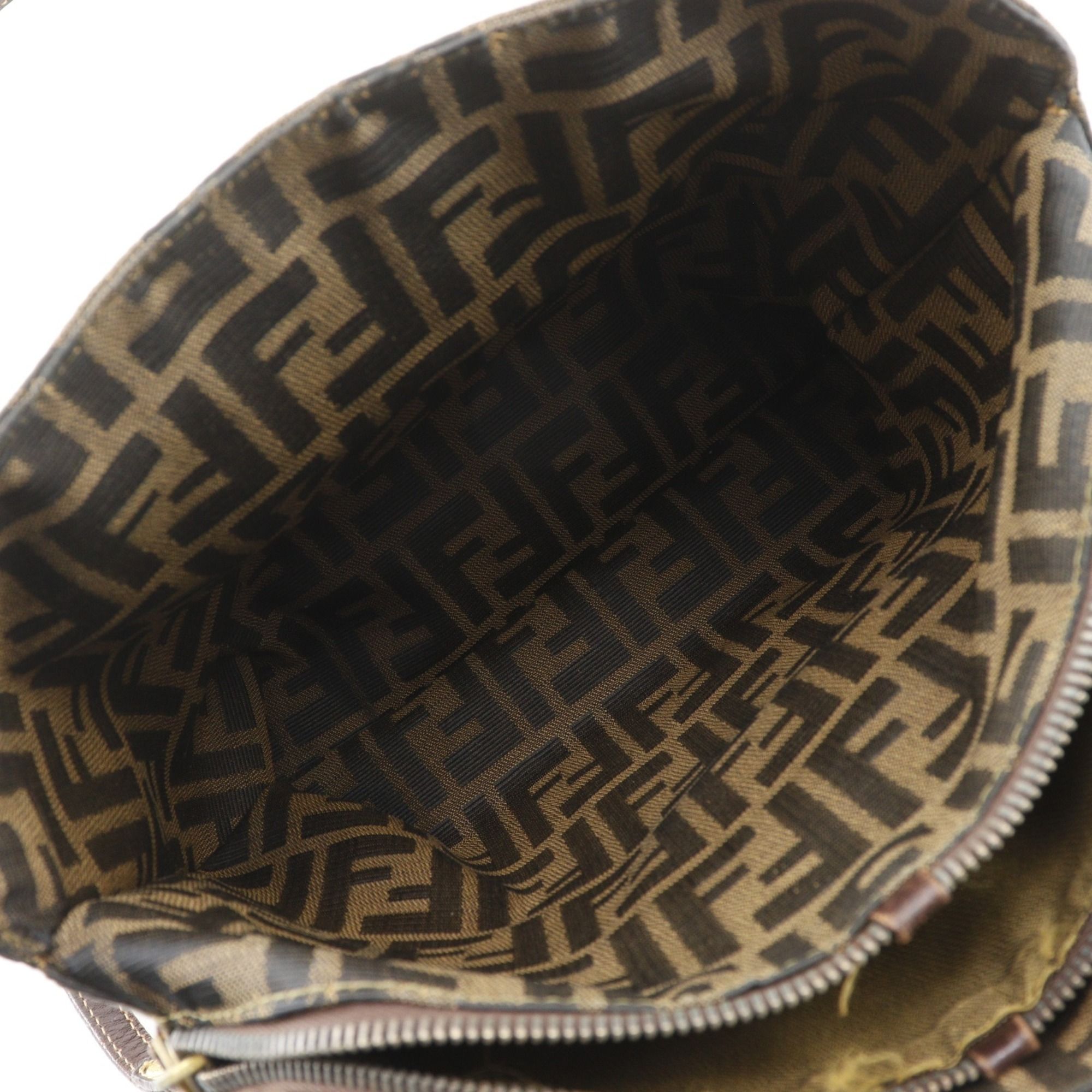 Canvas Leather Handbag (Pre-Owned) - Fendi - Modalova
