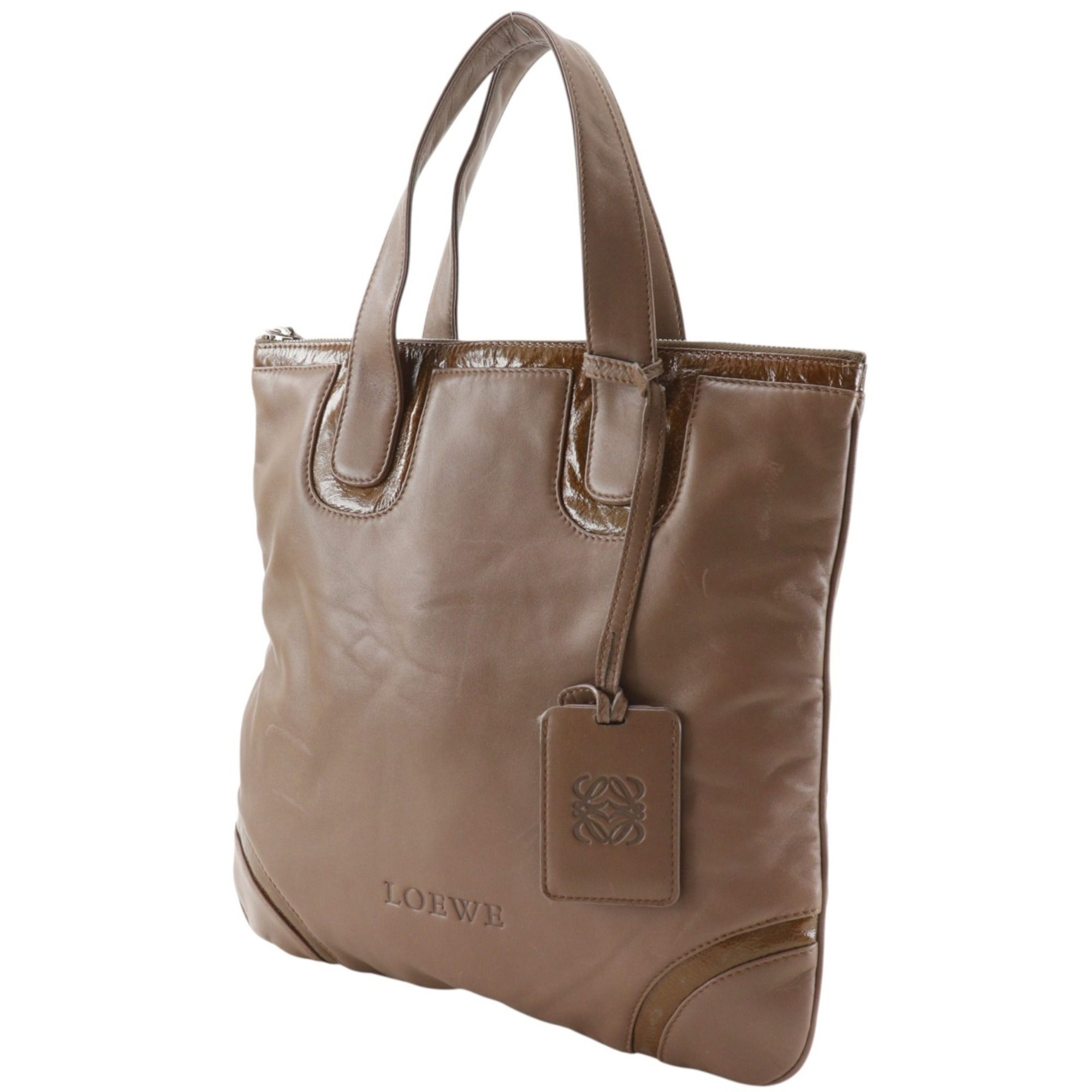Leather Handbag (Pre-Owned) - Loewe - Modalova