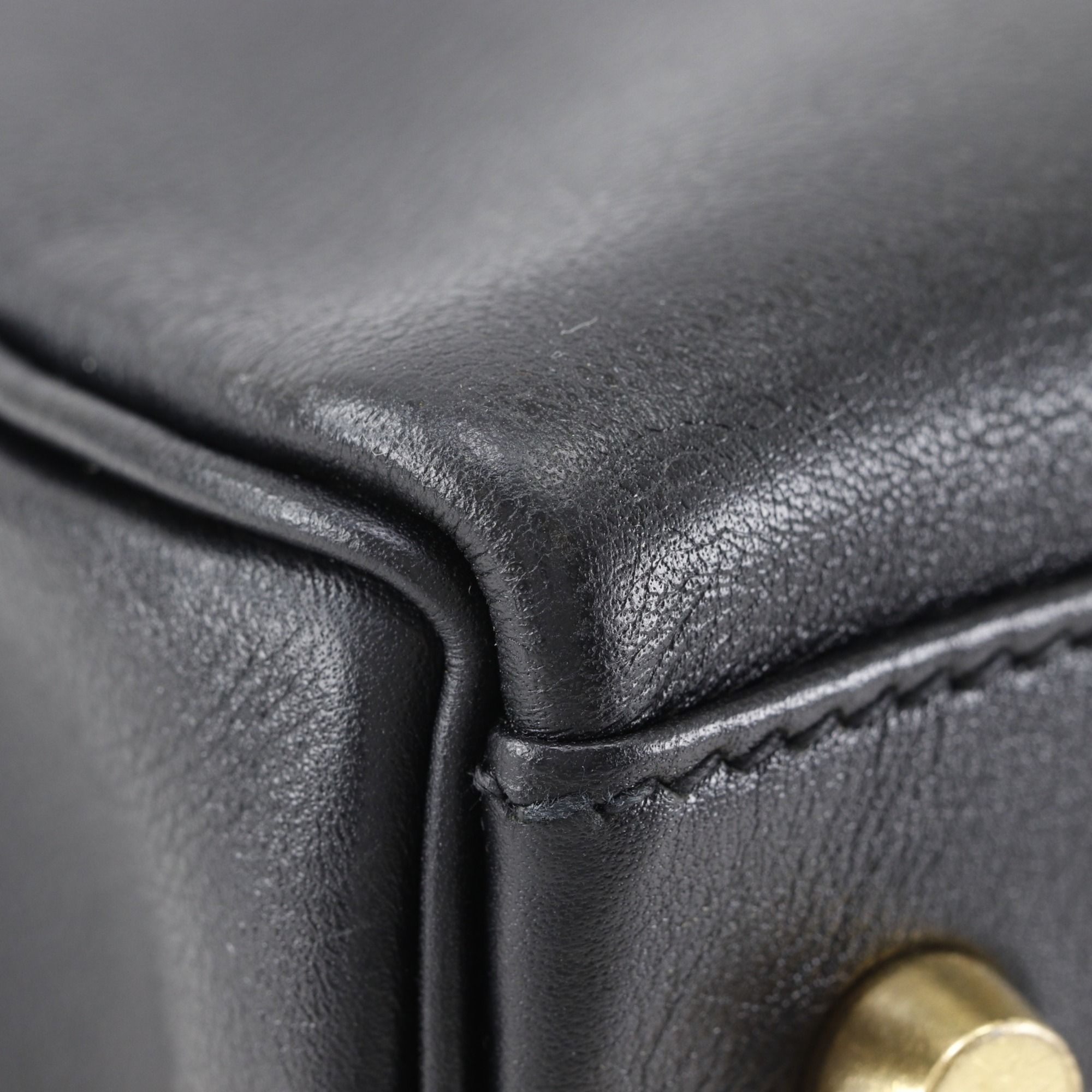 Box Calf Leather Handbag (Pre-Owned) - Hermes - Modalova