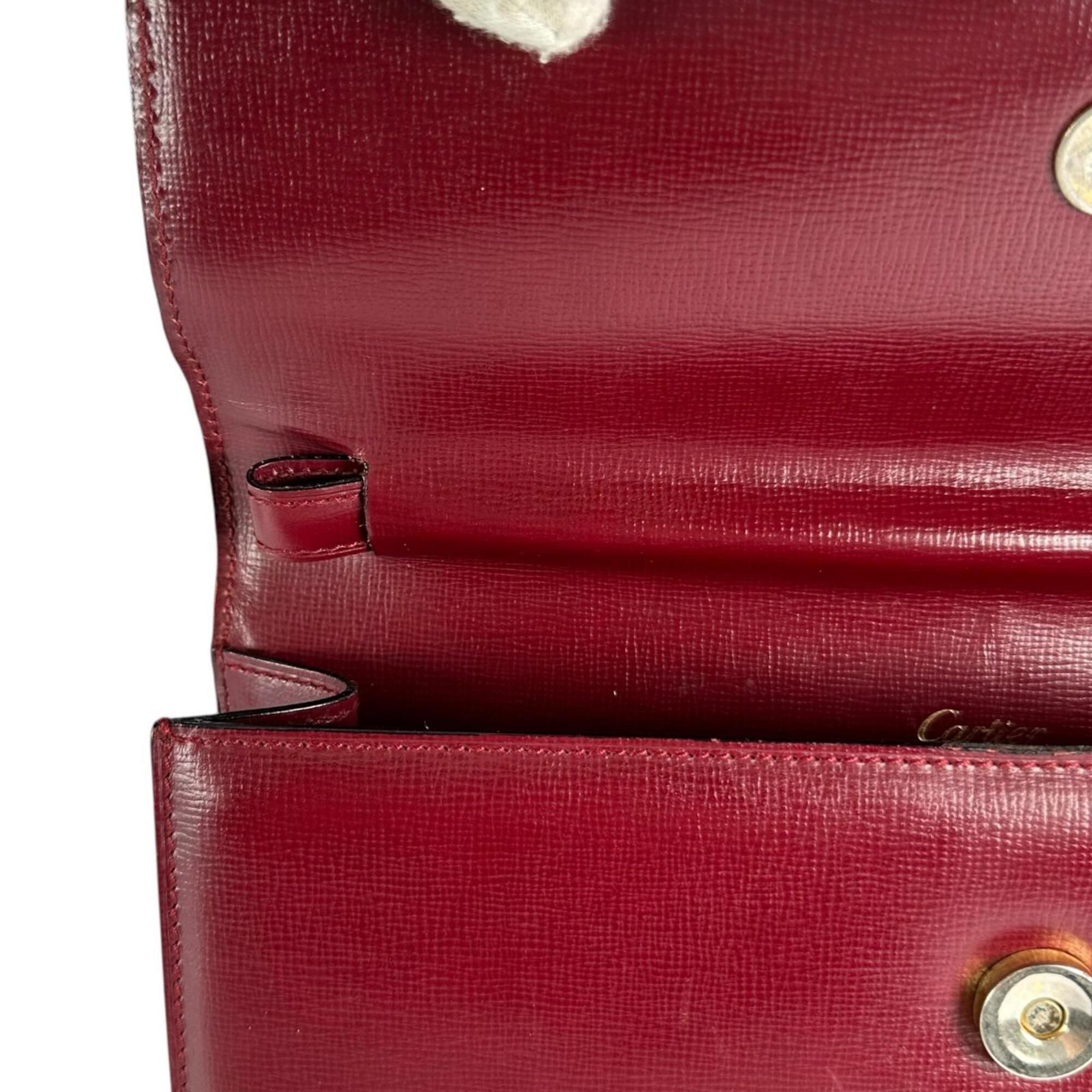 Leather Clutch Bag (Pre-Owned) - Cartier - Modalova