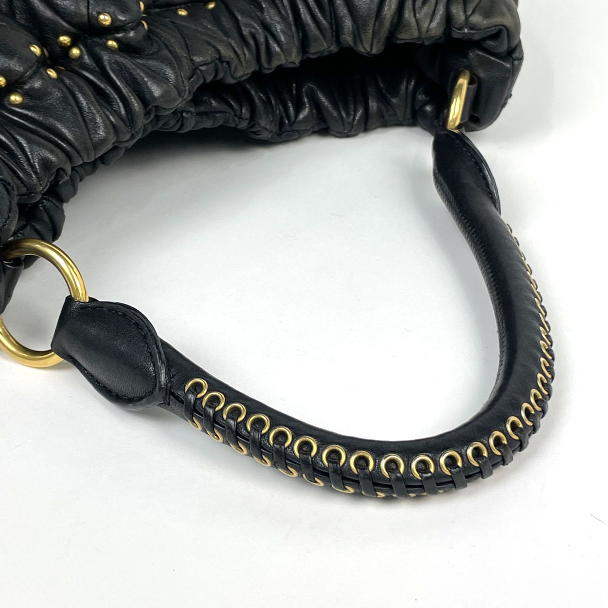 Leather Shoulder Bag (Pre-Owned) - Miu Miu - Modalova