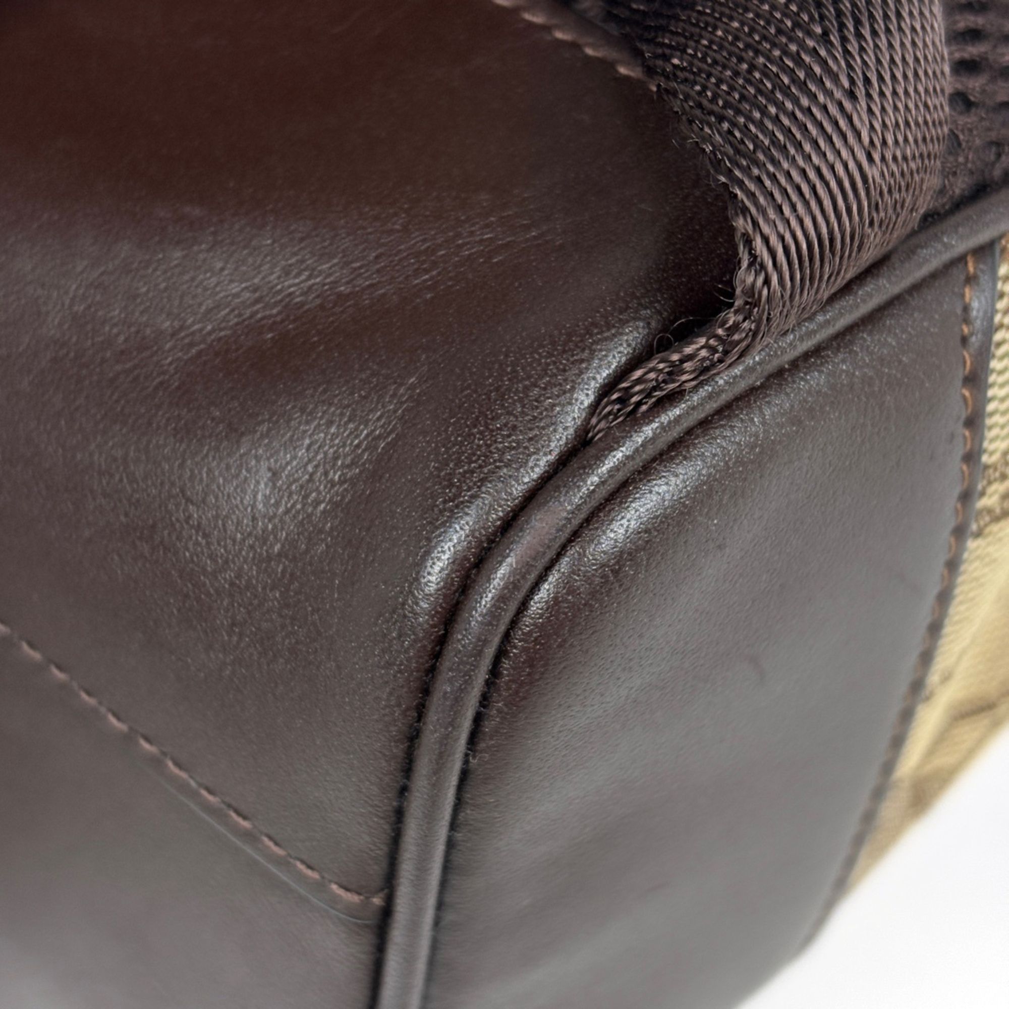 Signature Canvas Leather Backpack (Pre-Owned) - Coach - Modalova