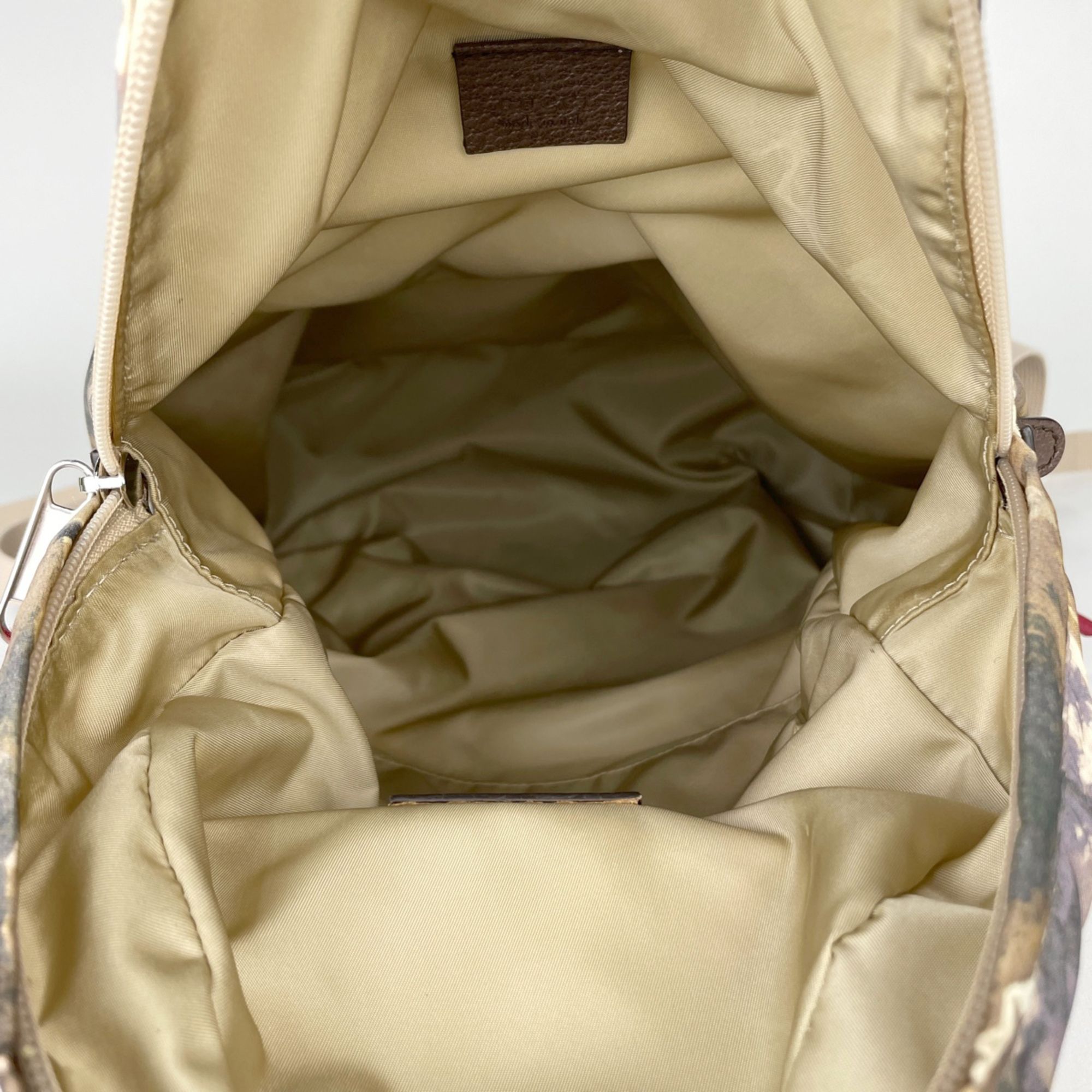 Nylon Leather Backpack (Pre-Owned) - Gucci - Modalova