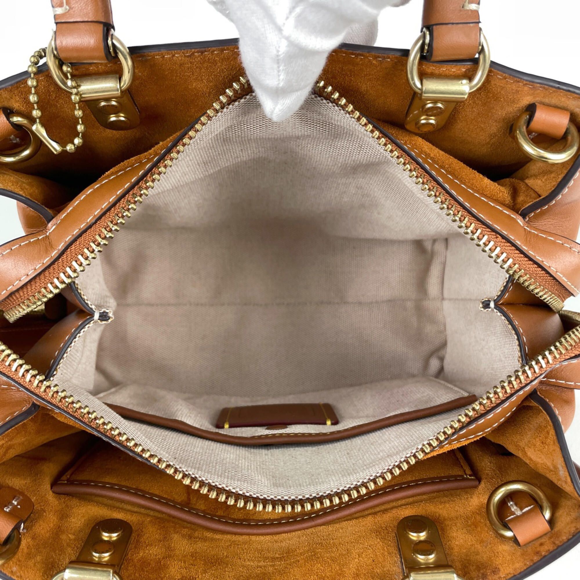 Fabric Leather Handbag (Pre-Owned) - Coach - Modalova
