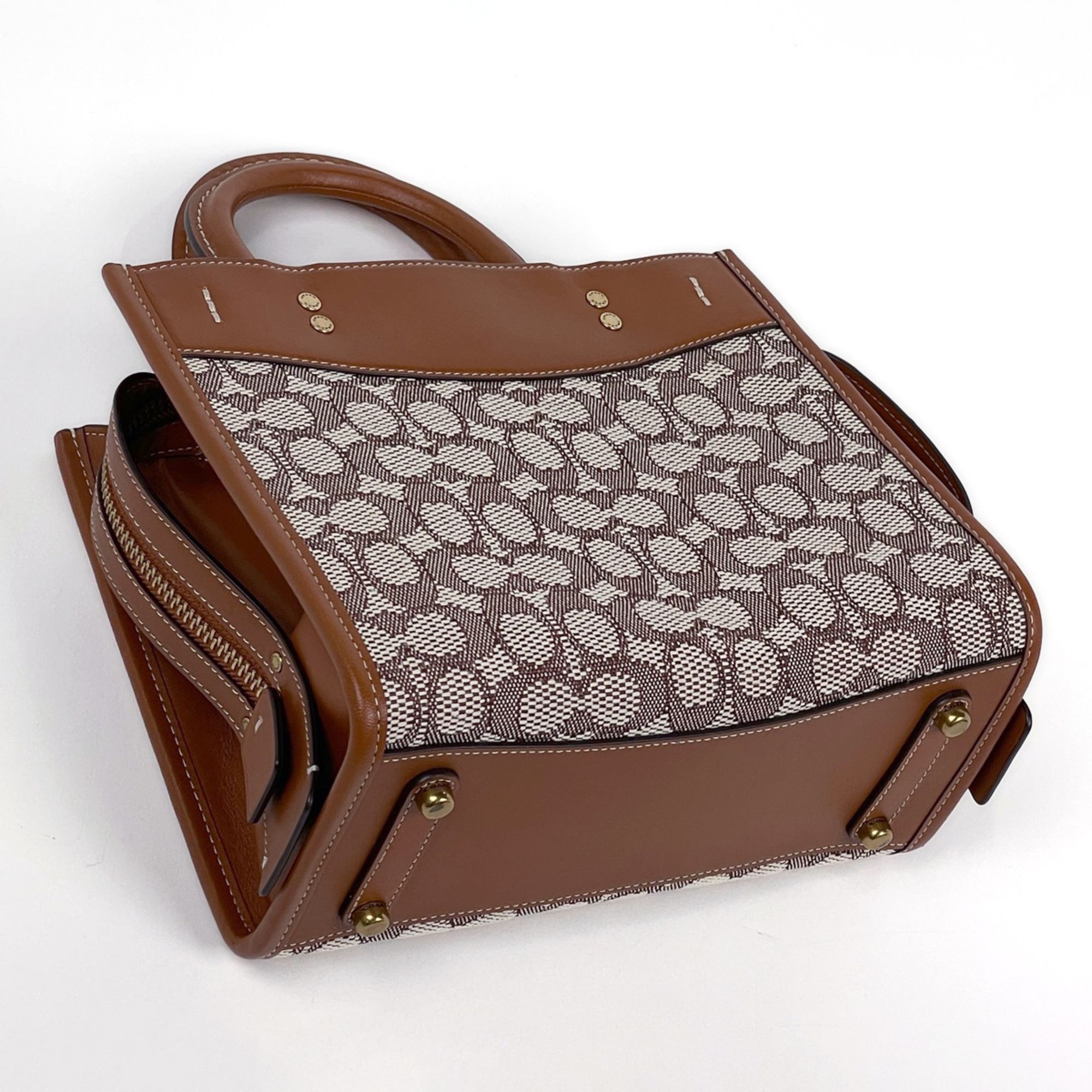 Fabric Leather Handbag (Pre-Owned) - Coach - Modalova