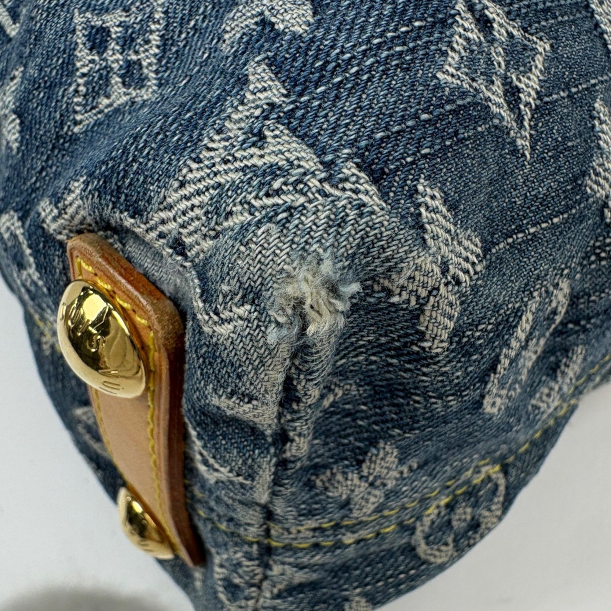 Monogram Denim Shoulder Bag (Pre-Owned) - Louis Vuitton - Modalova