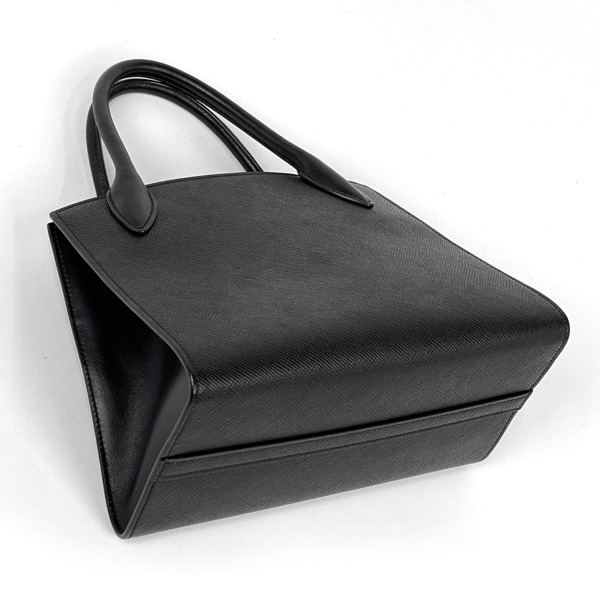 Saffiano Triangle Leather Handbag (Pre-Owned) - Prada - Modalova