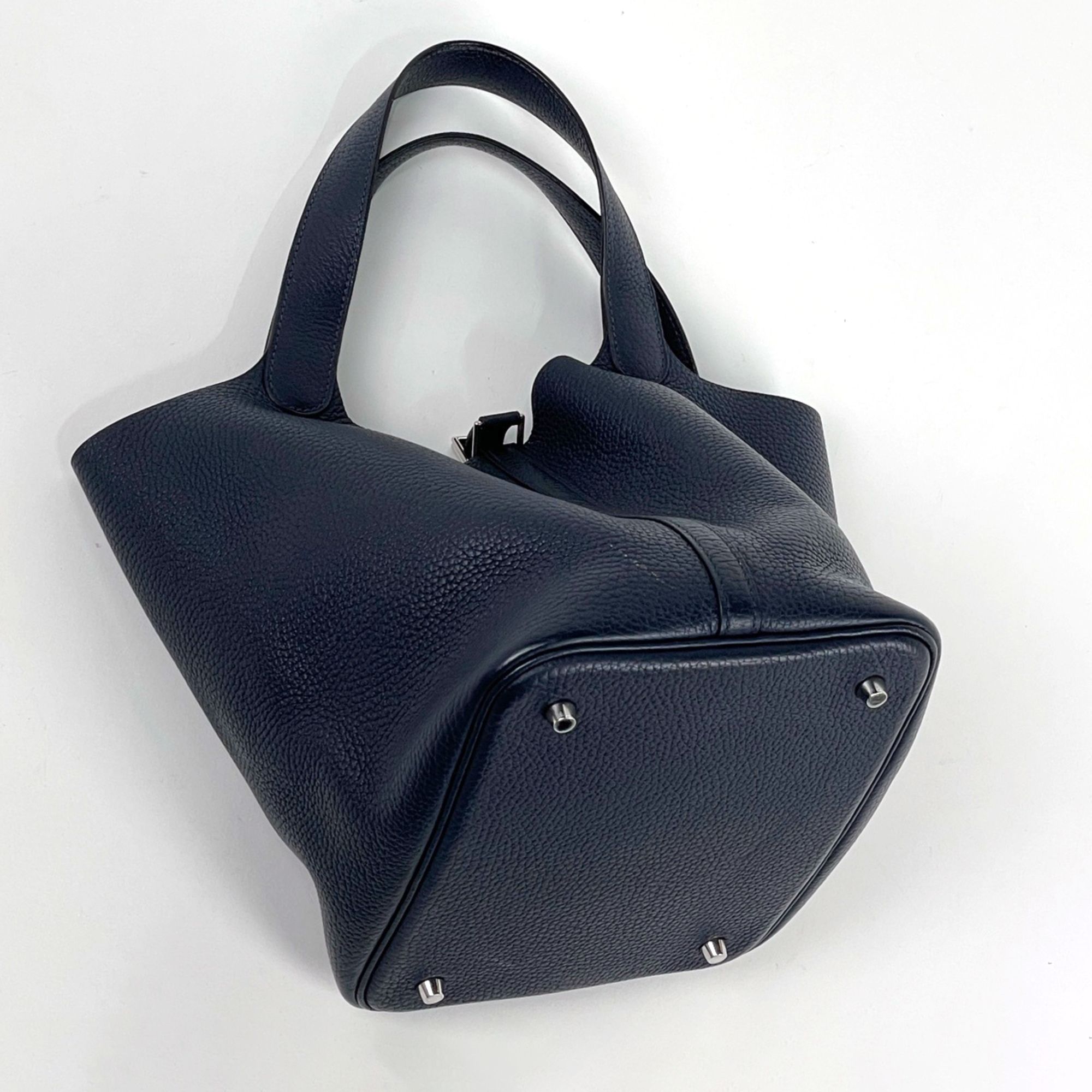 Taurillon Clemence Leather Handbag (Pre-Owned) - Hermes - Modalova