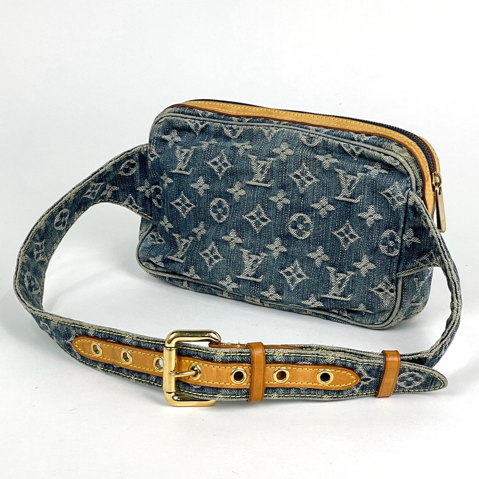 Monogram Denim Sling Bag (Pre-Owned) - Louis Vuitton - Modalova