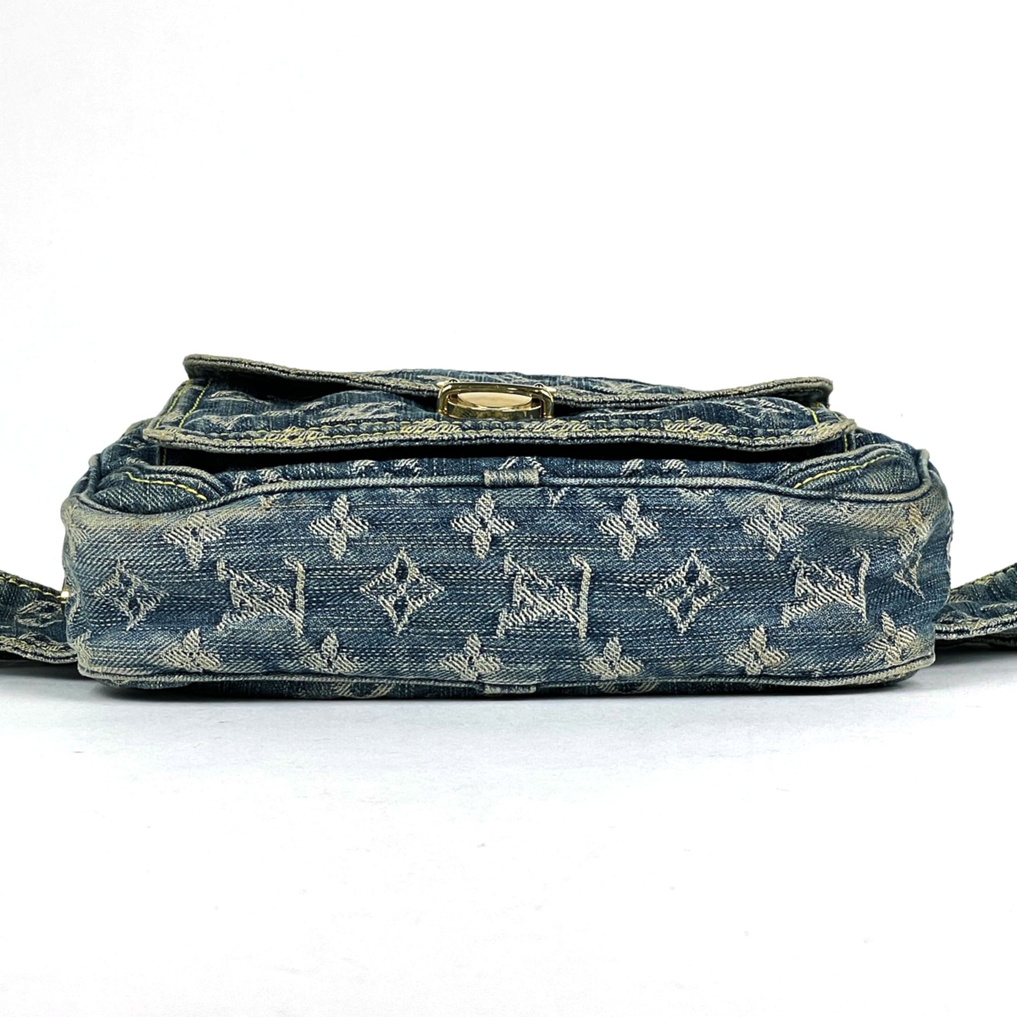 Monogram Denim Sling Bag (Pre-Owned) - Louis Vuitton - Modalova