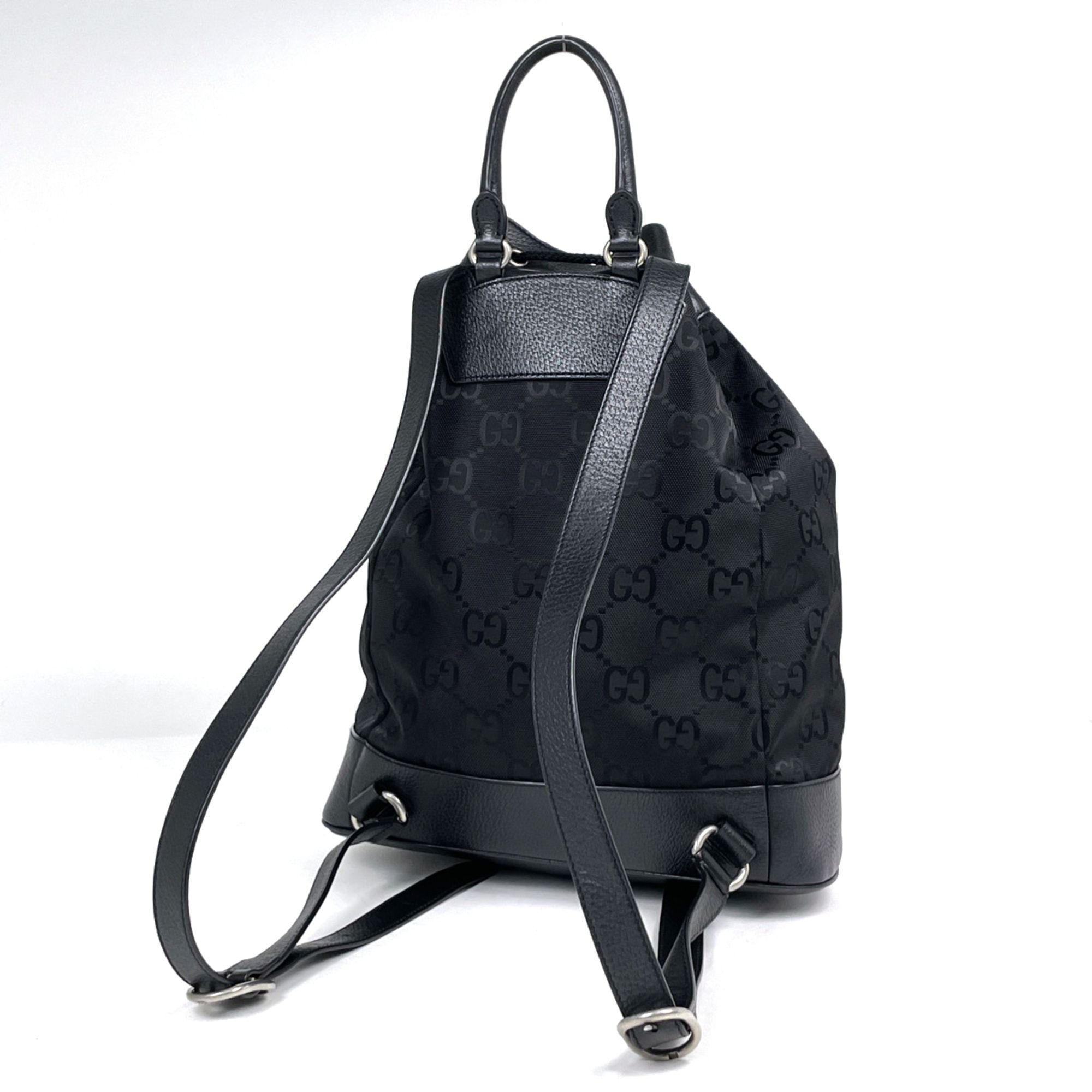 Nylon Leather Backpack (Pre-Owned) - Gucci - Modalova