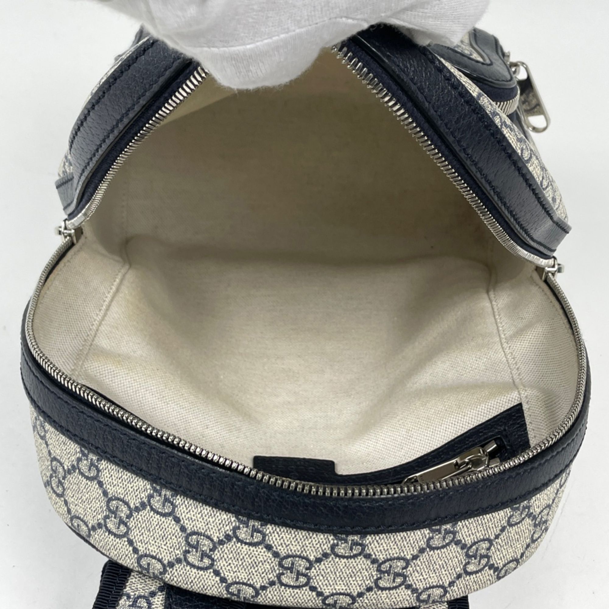 Gg Supreme Leather Backpack (Pre-Owned) - Gucci - Modalova