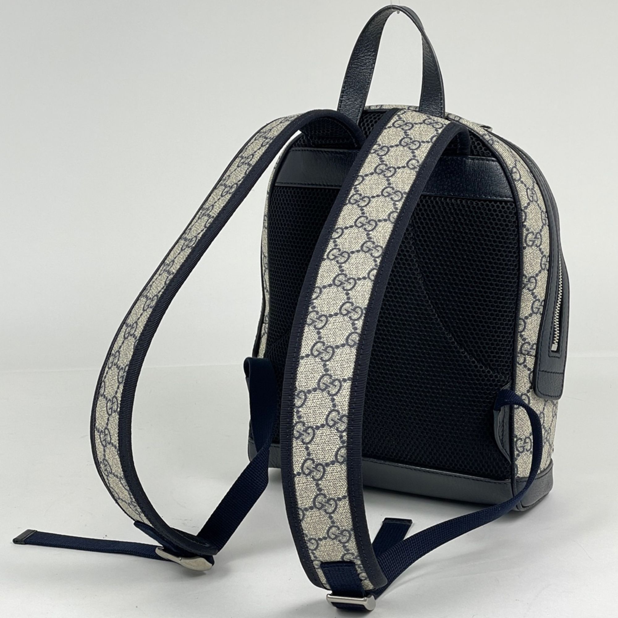 Gg Supreme Leather Backpack (Pre-Owned) - Gucci - Modalova