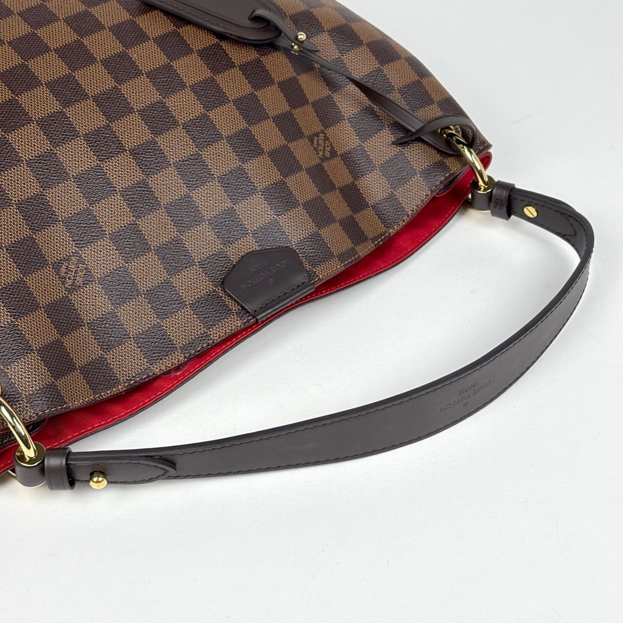 Damier Canvas Shoulder Bag (Pre-Owned) - Louis Vuitton - Modalova