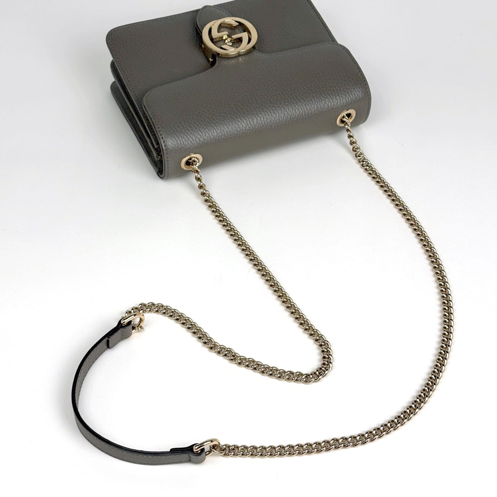 Leather Shoulder Bag (Pre-Owned) - Gucci - Modalova