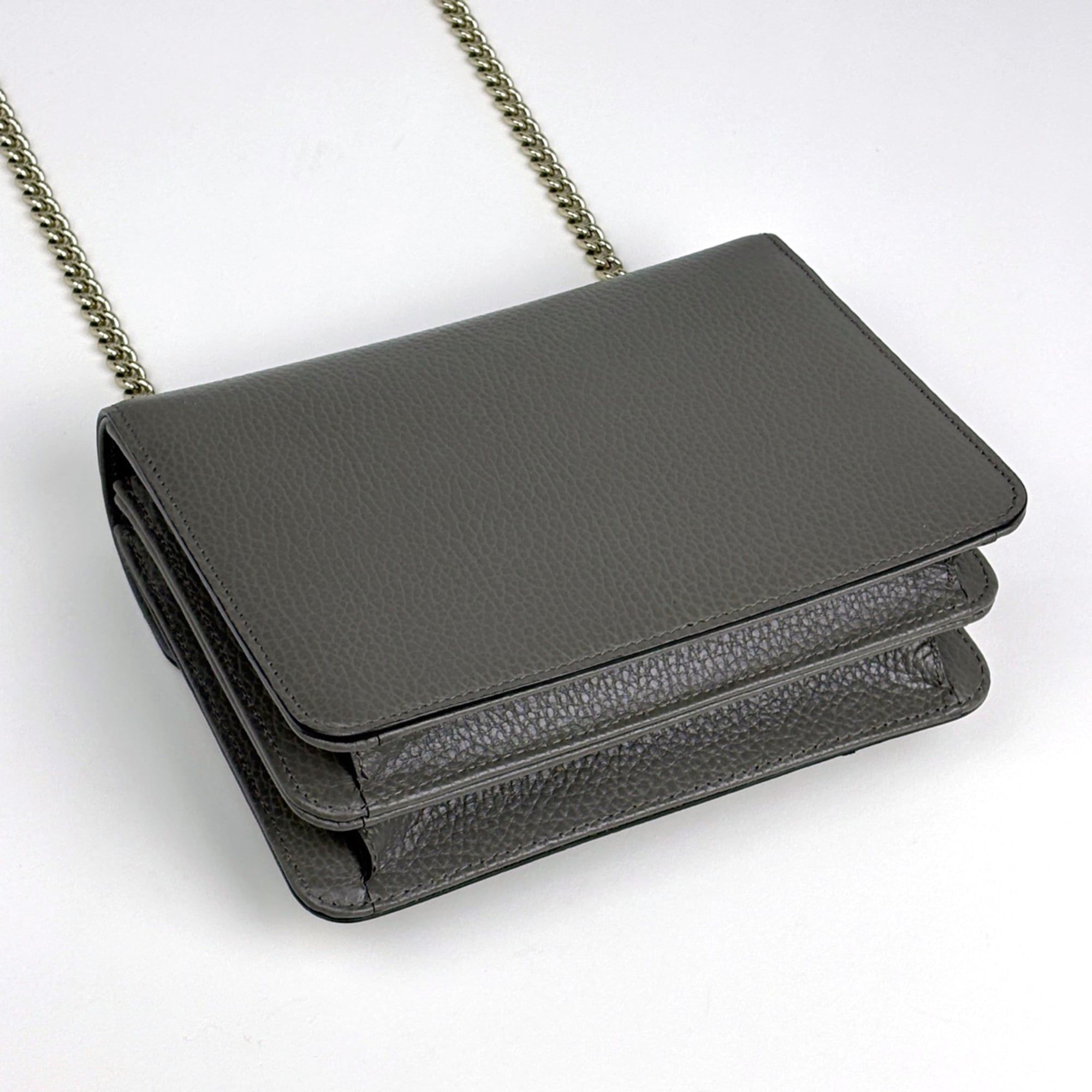 Leather Shoulder Bag (Pre-Owned) - Gucci - Modalova